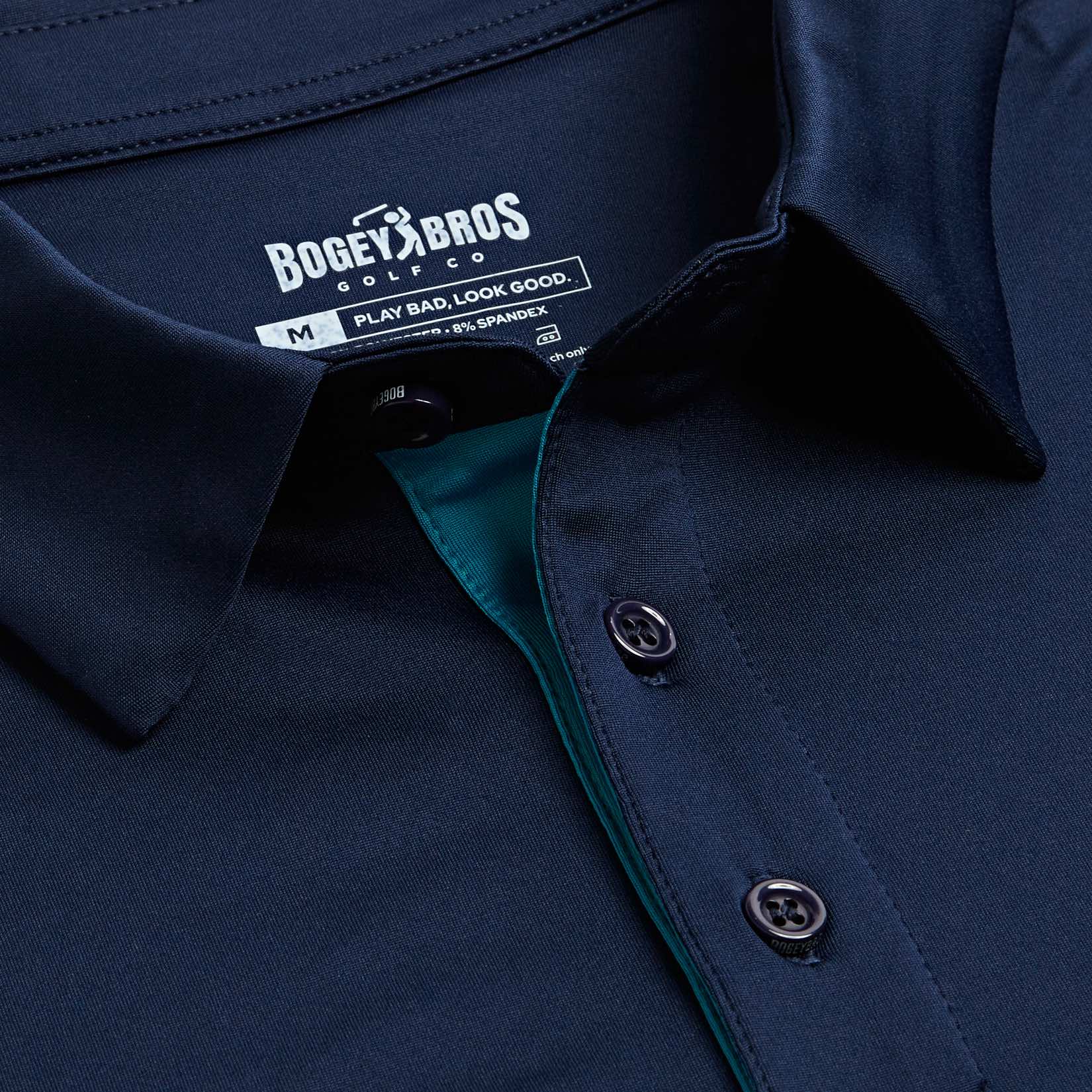 Solid Navy Golf Polo