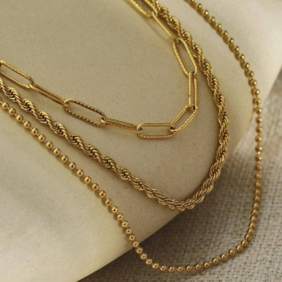 Selene Triple Layer Necklace