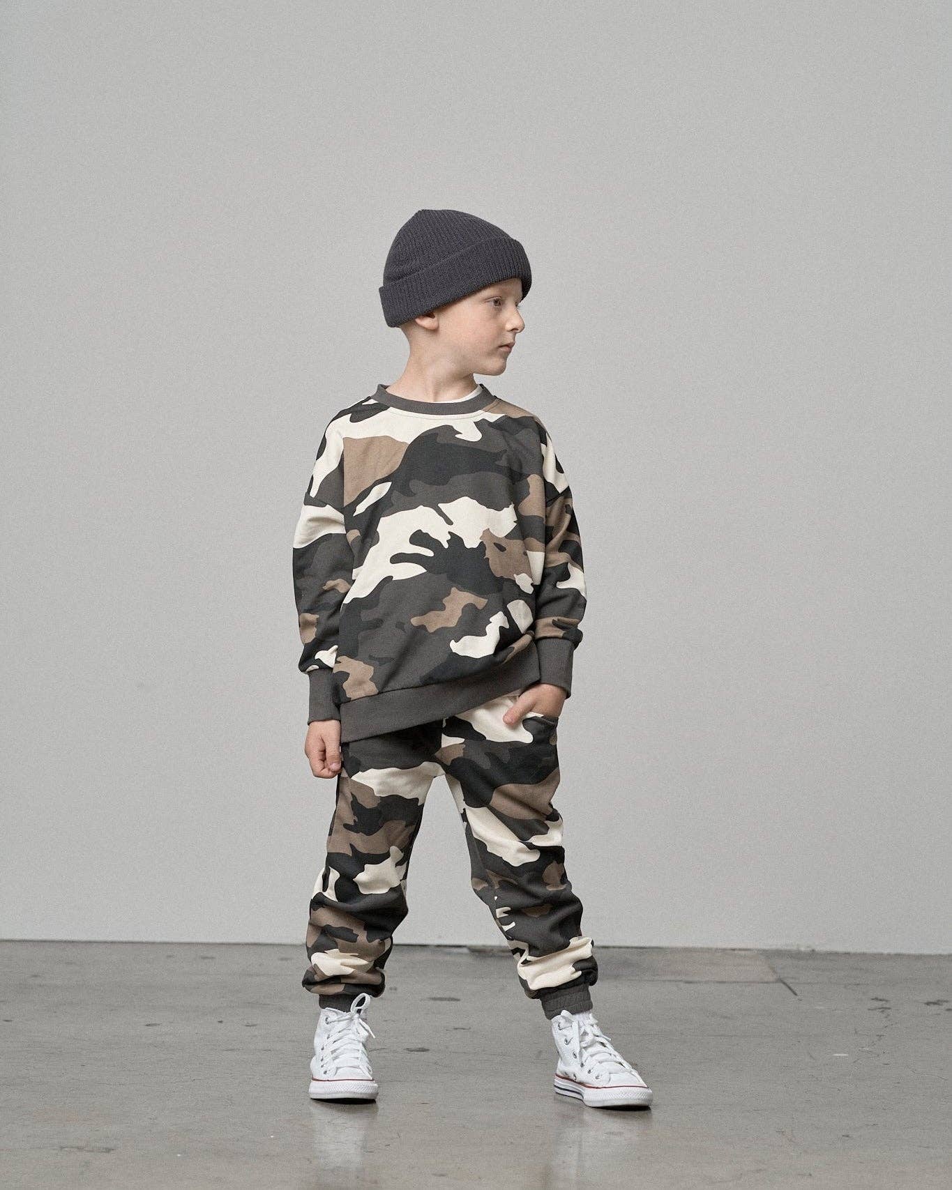 LB Camo Crewneck