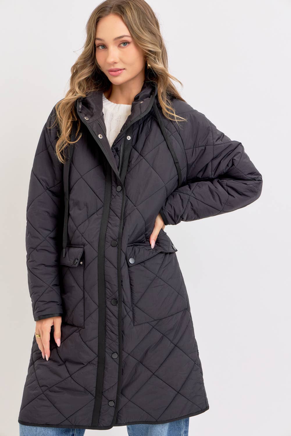 THE PAISLEY PUFFER QUILTED COAT/JACKET
