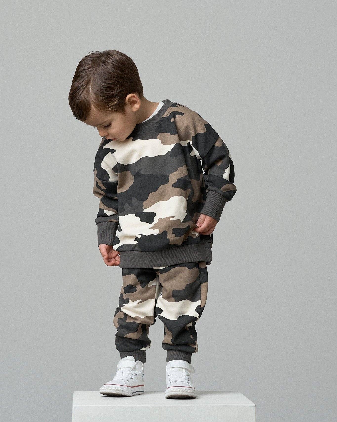 LB Camo Crewneck