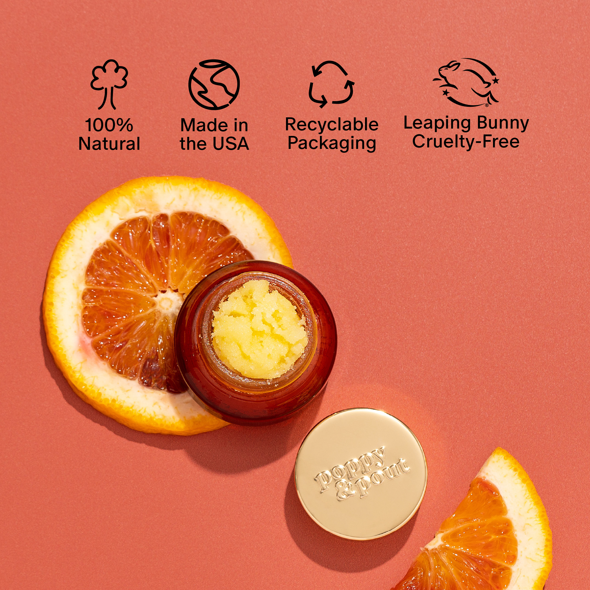 Blood Orange Mint Lip Scrub