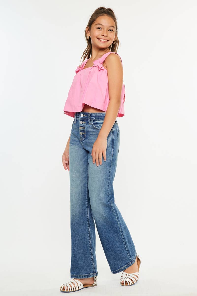 YOUTH HIGH RISE 90’S FLARE JEANS