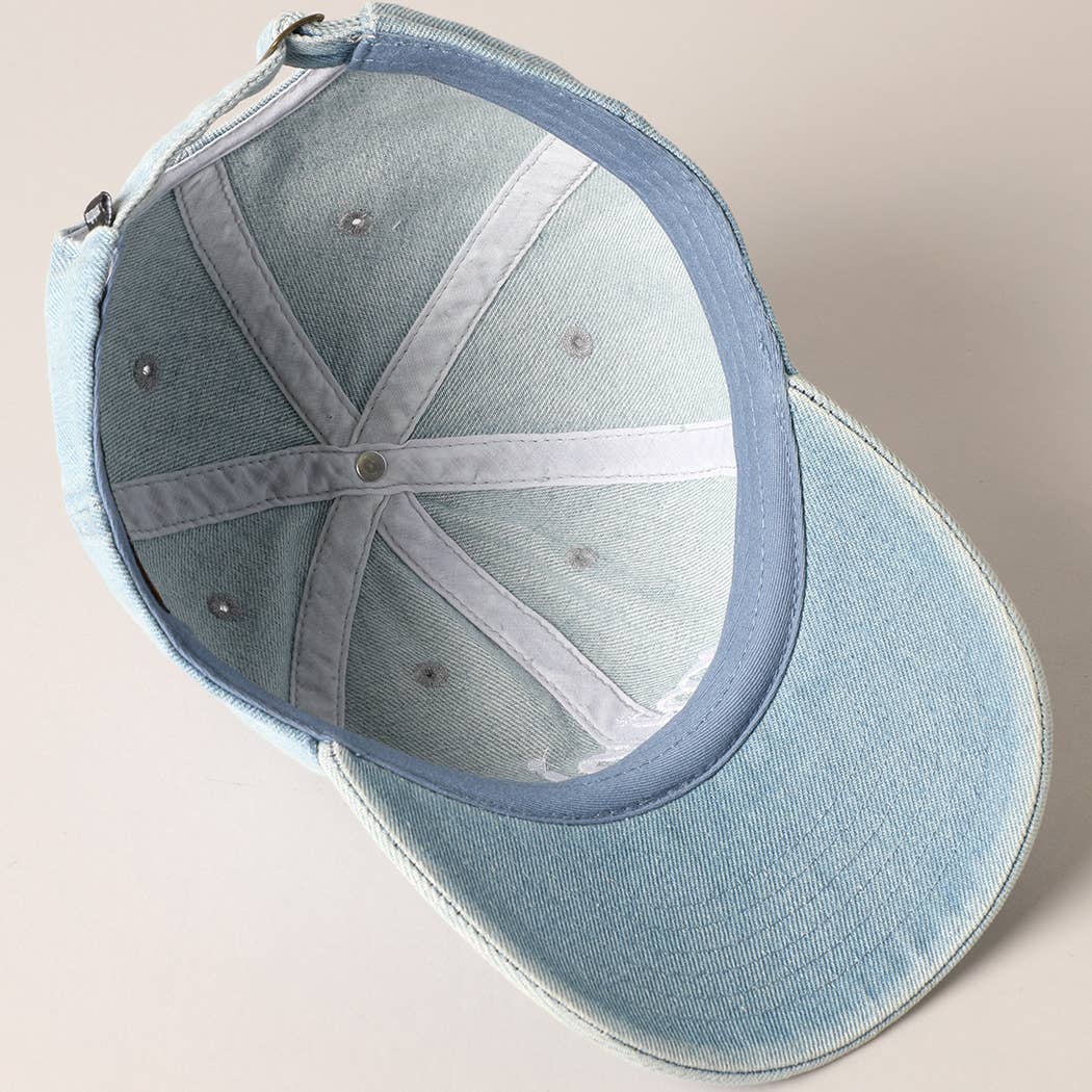 Mini Denim Cap
