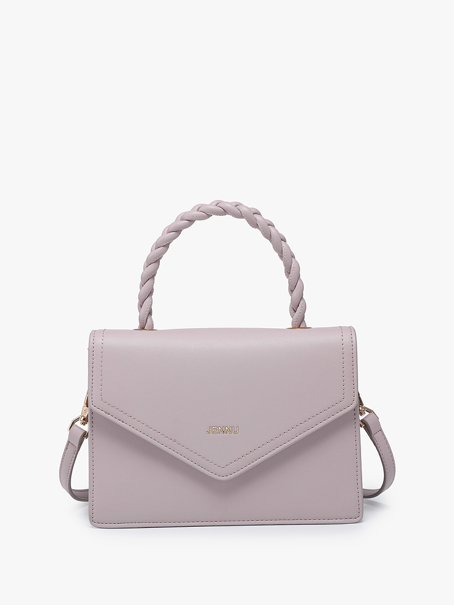 Cairo Braided Crossbody Clutch – Flapover Bag | JN2234
