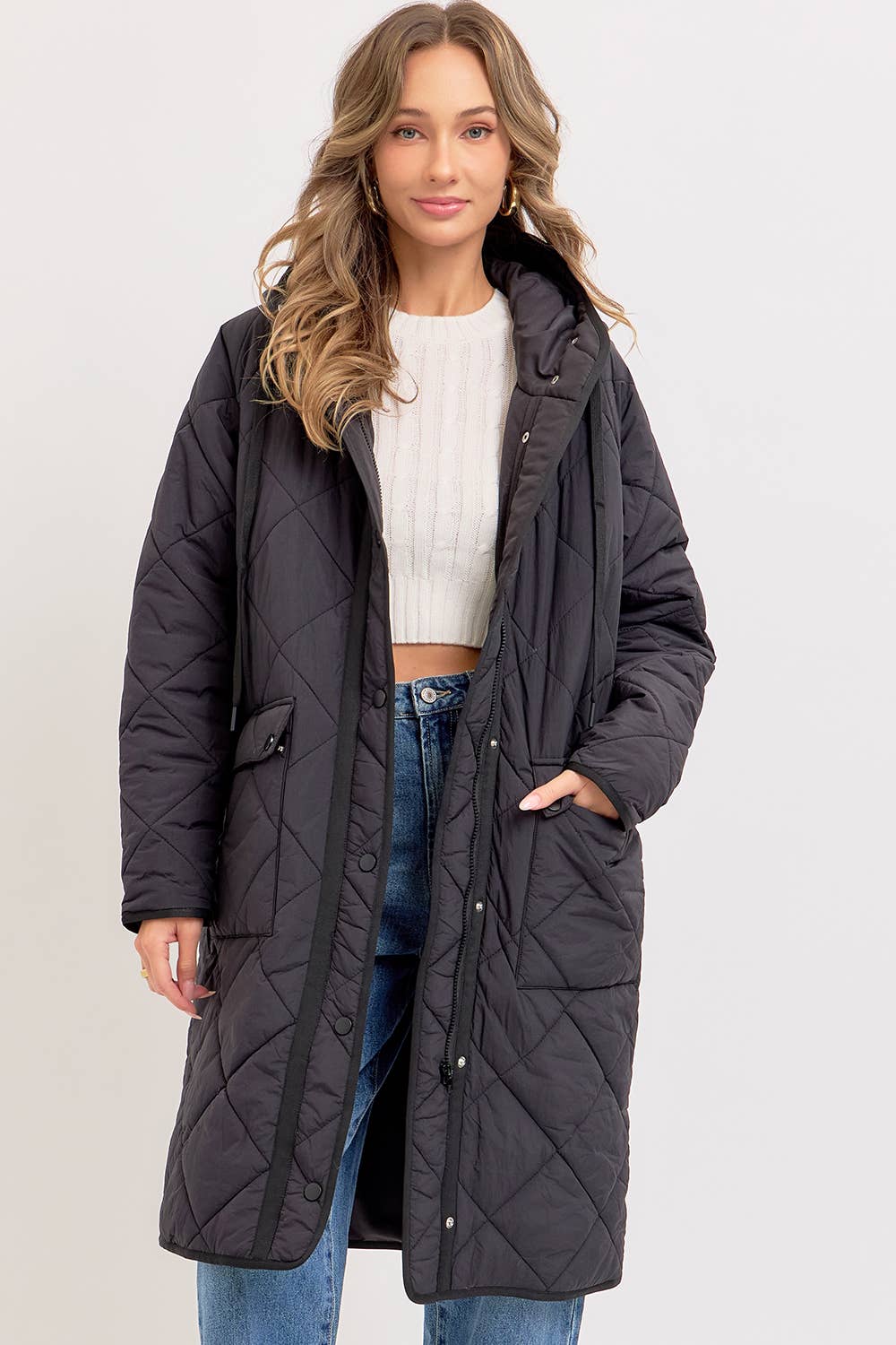 THE PAISLEY PUFFER QUILTED COAT/JACKET