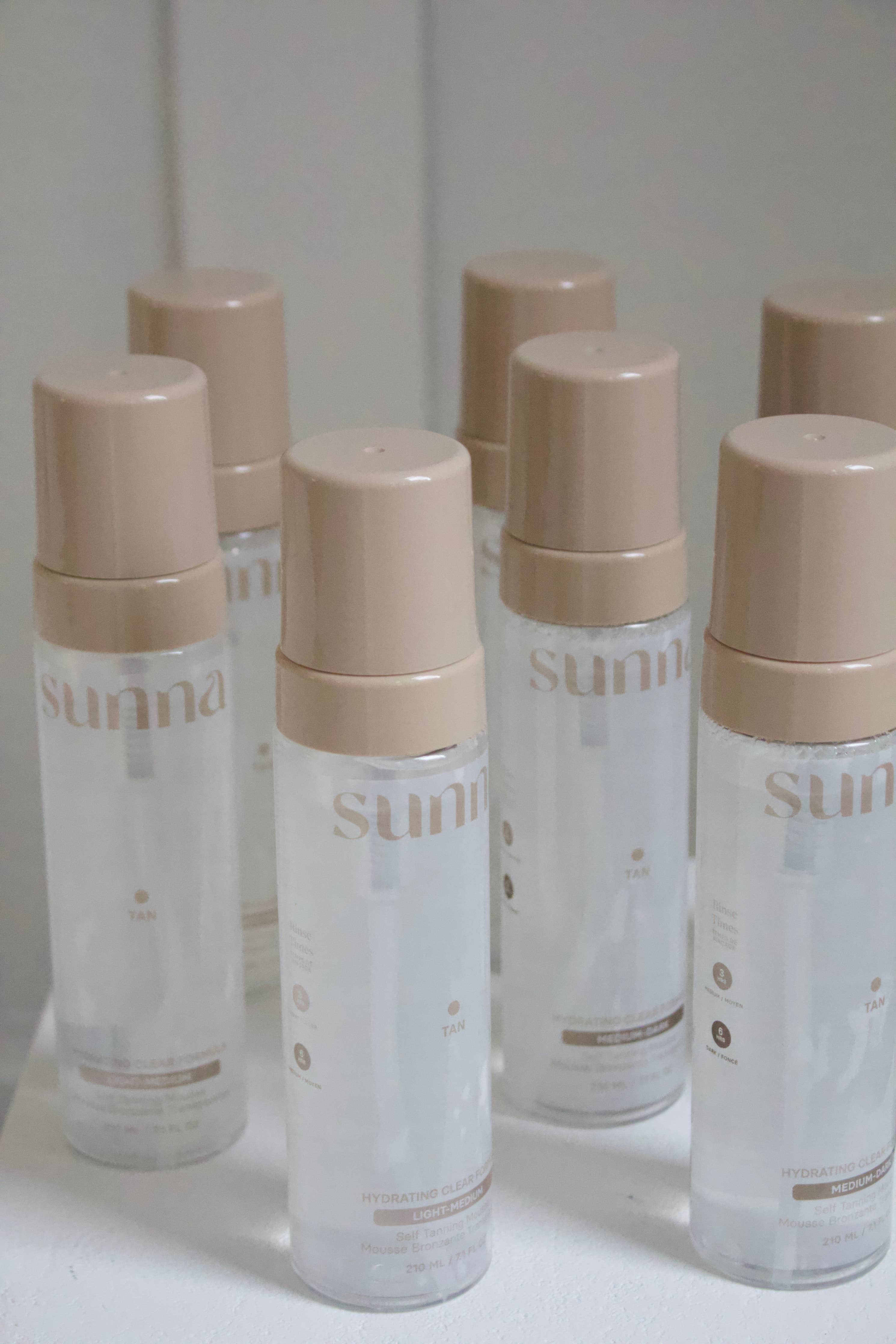 Sunna Tan Clear Express Mousse 210mL