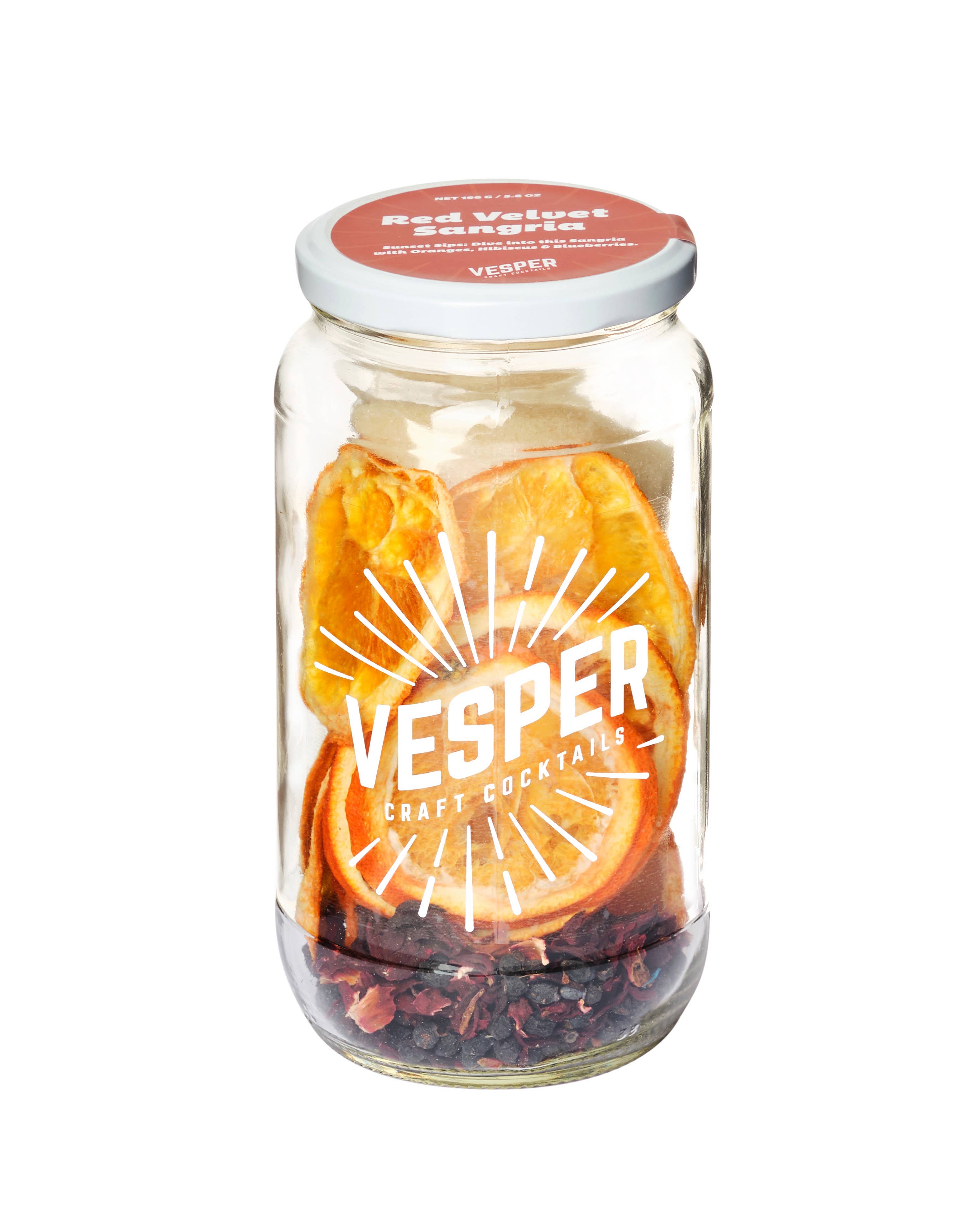 32 oz Cocktail / Mocktail Mixer - Red Velvet Sangria