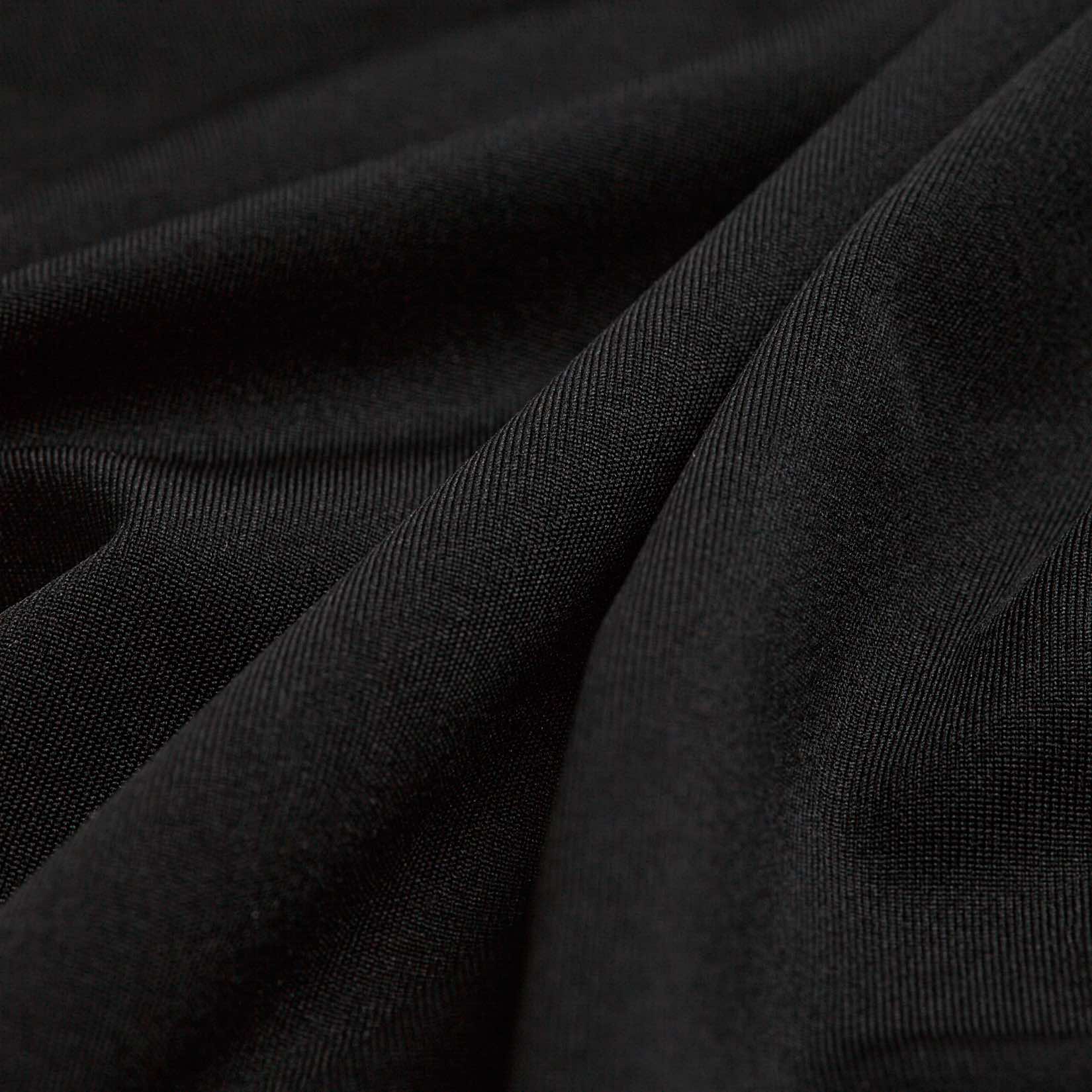 Solid Black Golf Polo