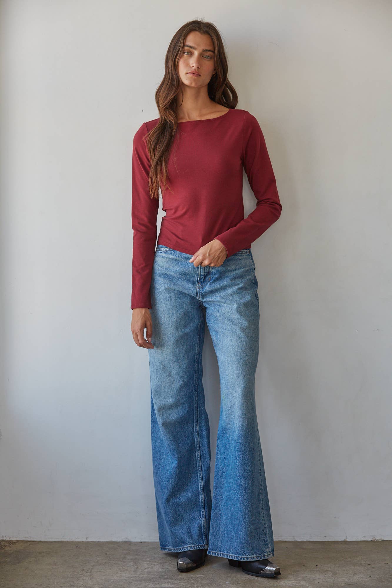 The Torie  Long Sleeve Top