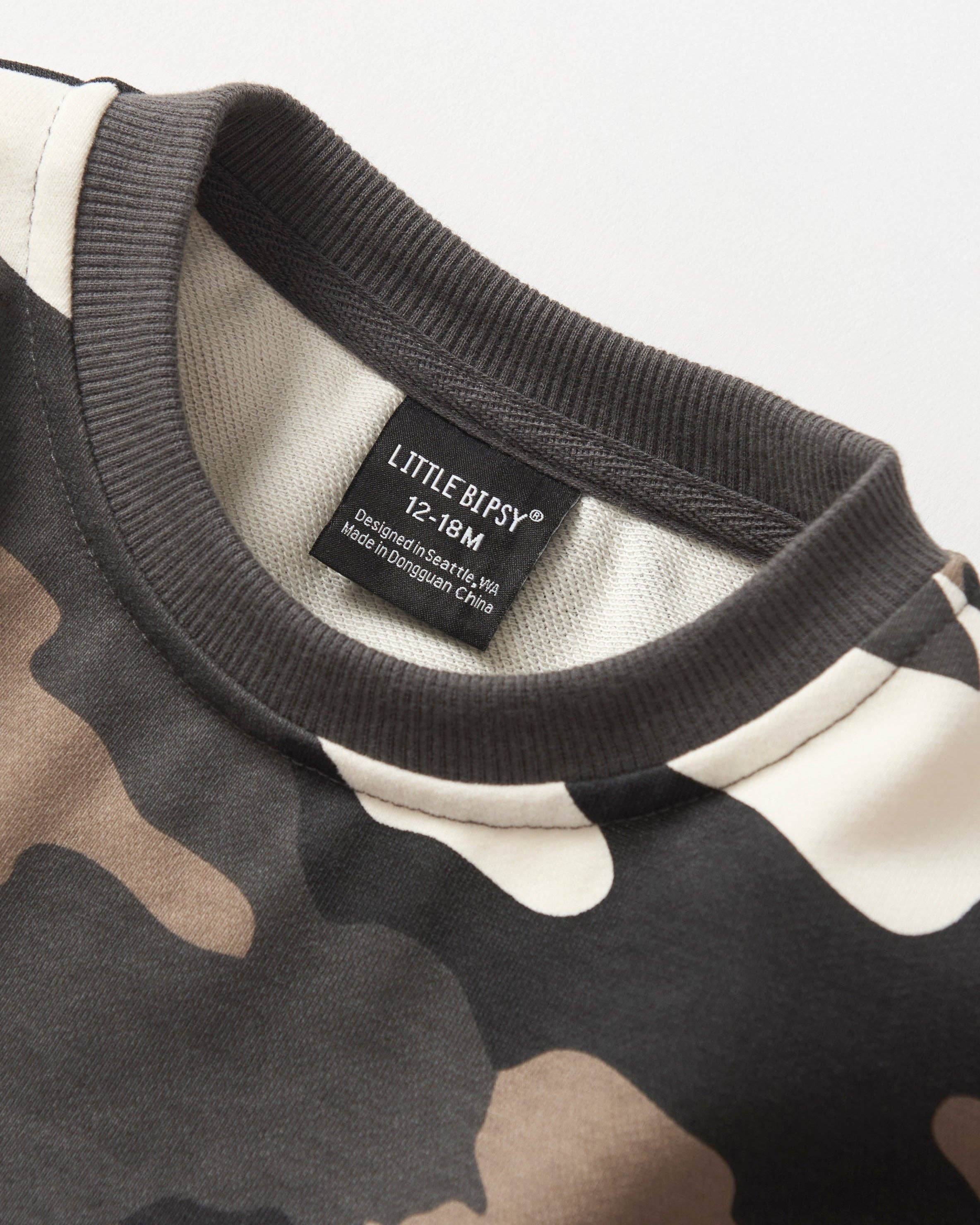 LB Camo Crewneck