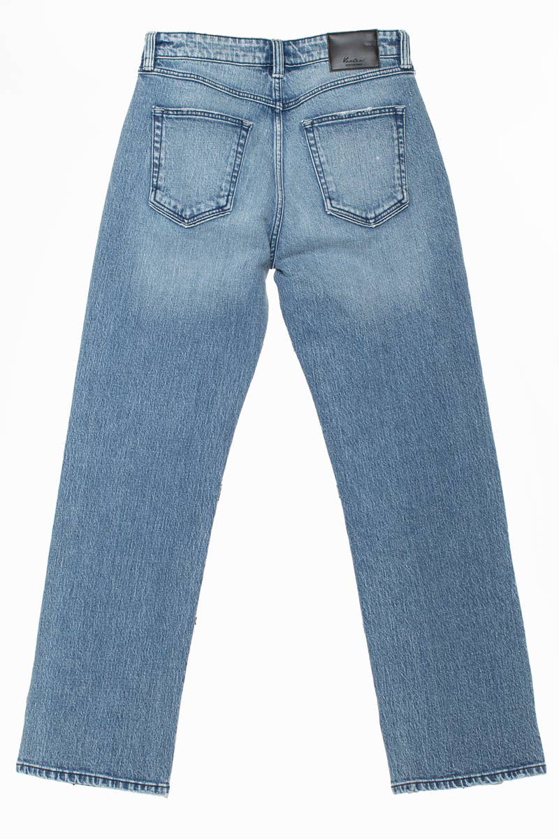 MENS LIGHT WASH STRAIGHT JEAN