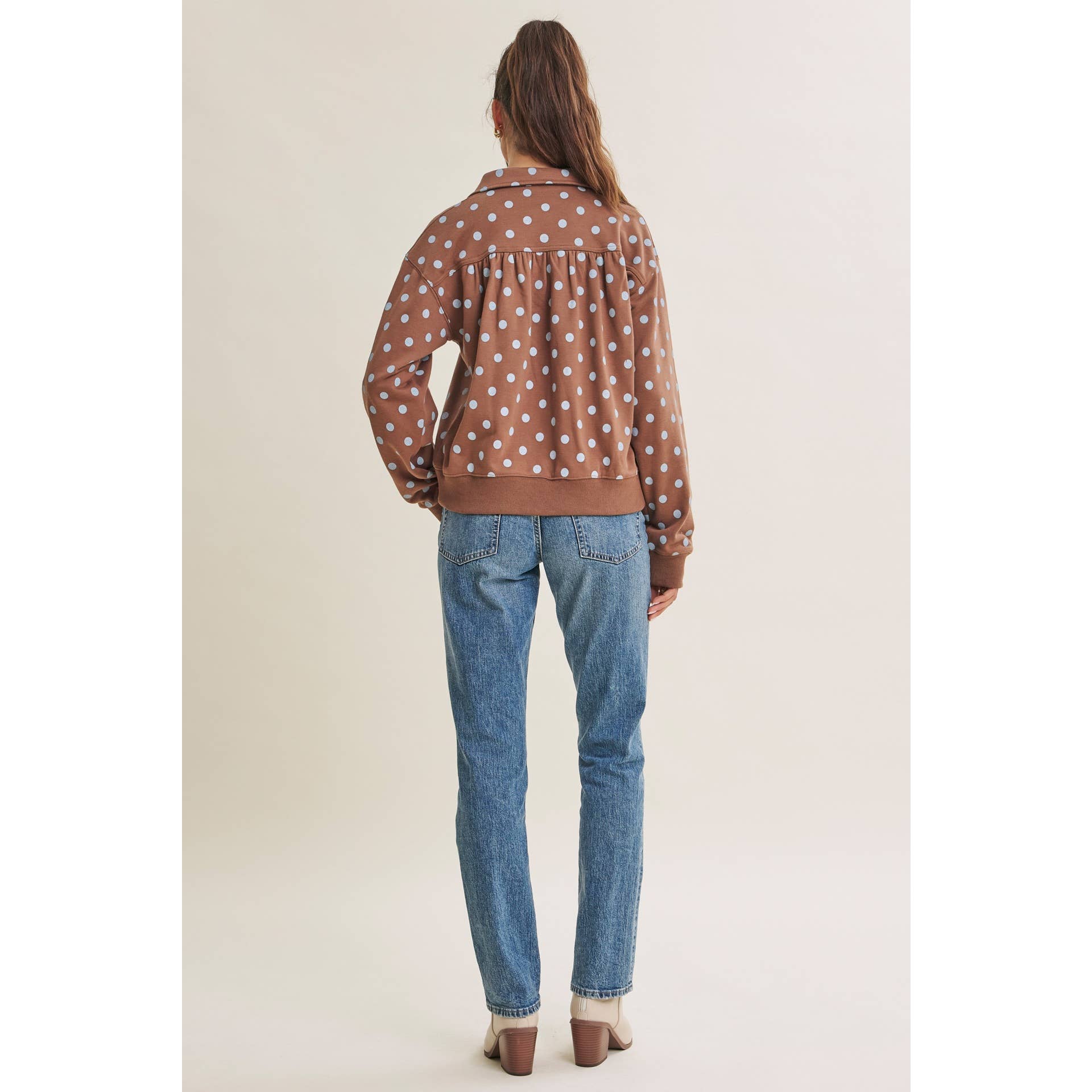 COFFE RUN HALF-ZIP PULLOVER