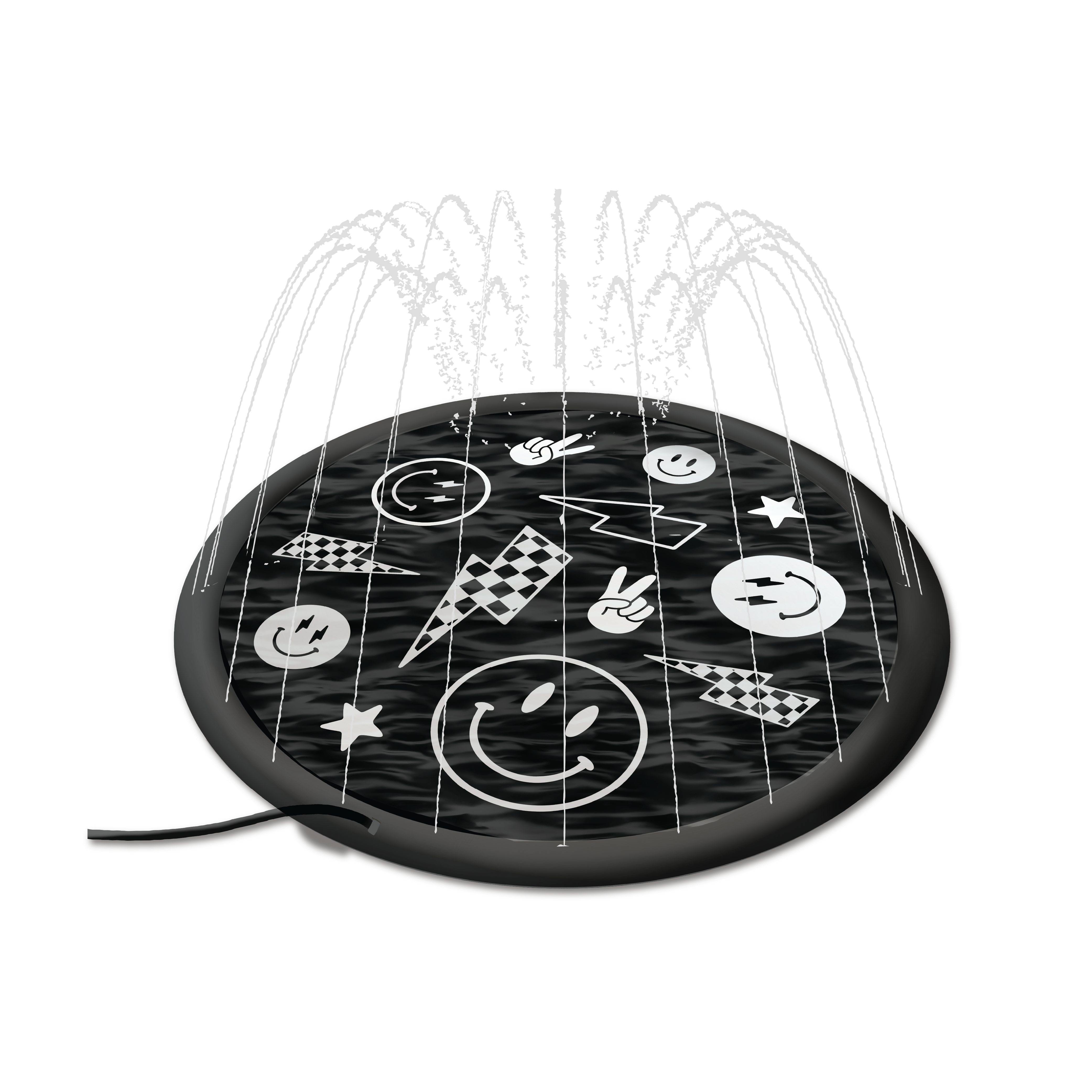Sprinkler Splash Pad for Kids - Oversized Backyard Sprinkler