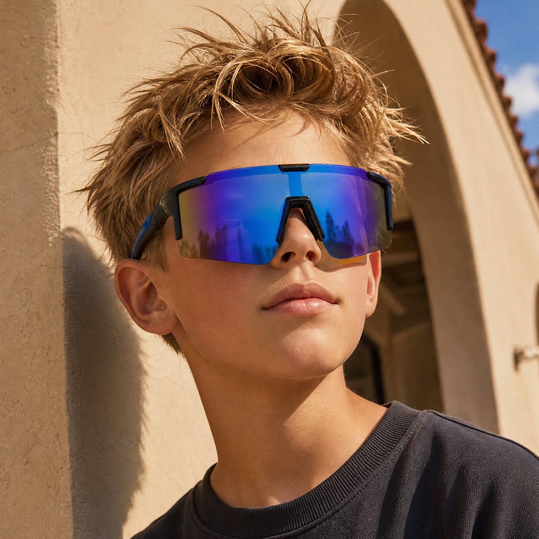Boys Sport Shield Sunglasses