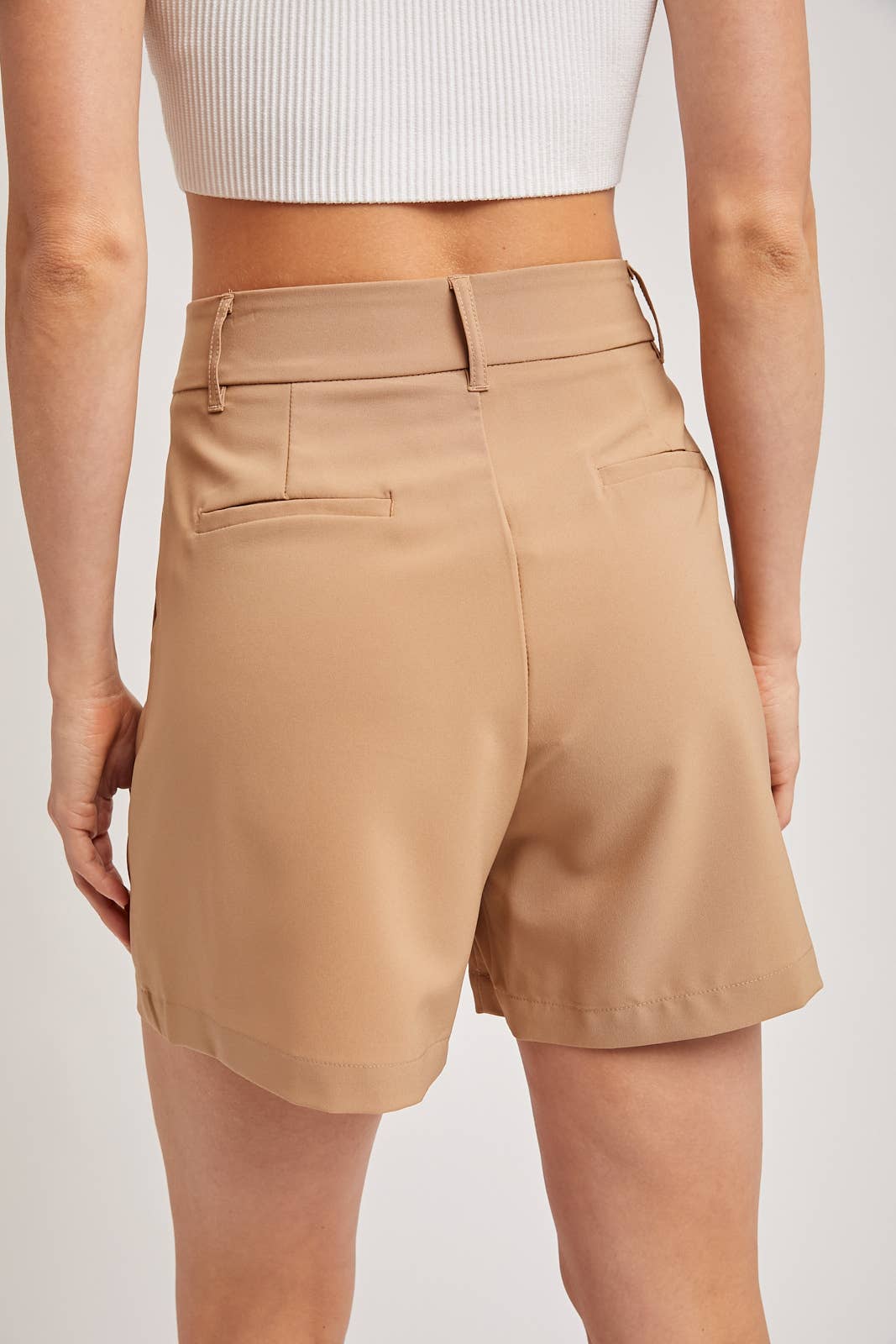 CLASSIC DOUBLE PLEATED SHORTS