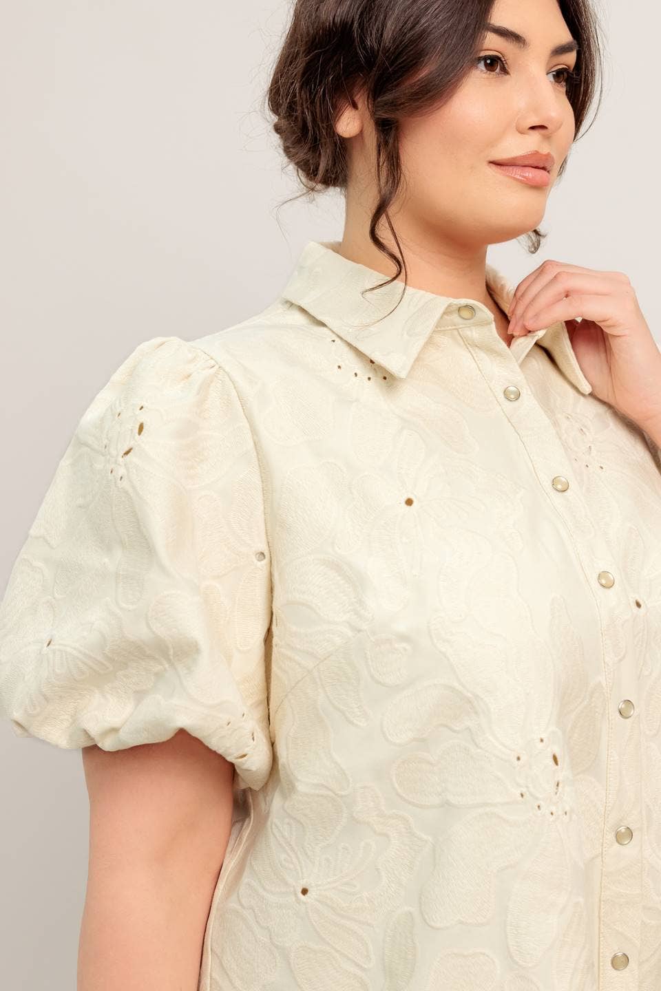 Textured woven mini dress