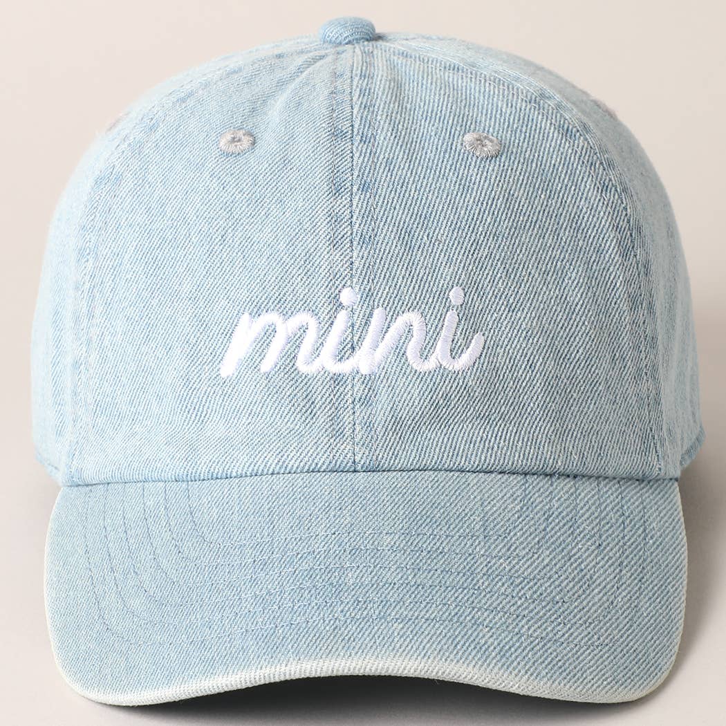Mini Denim Cap