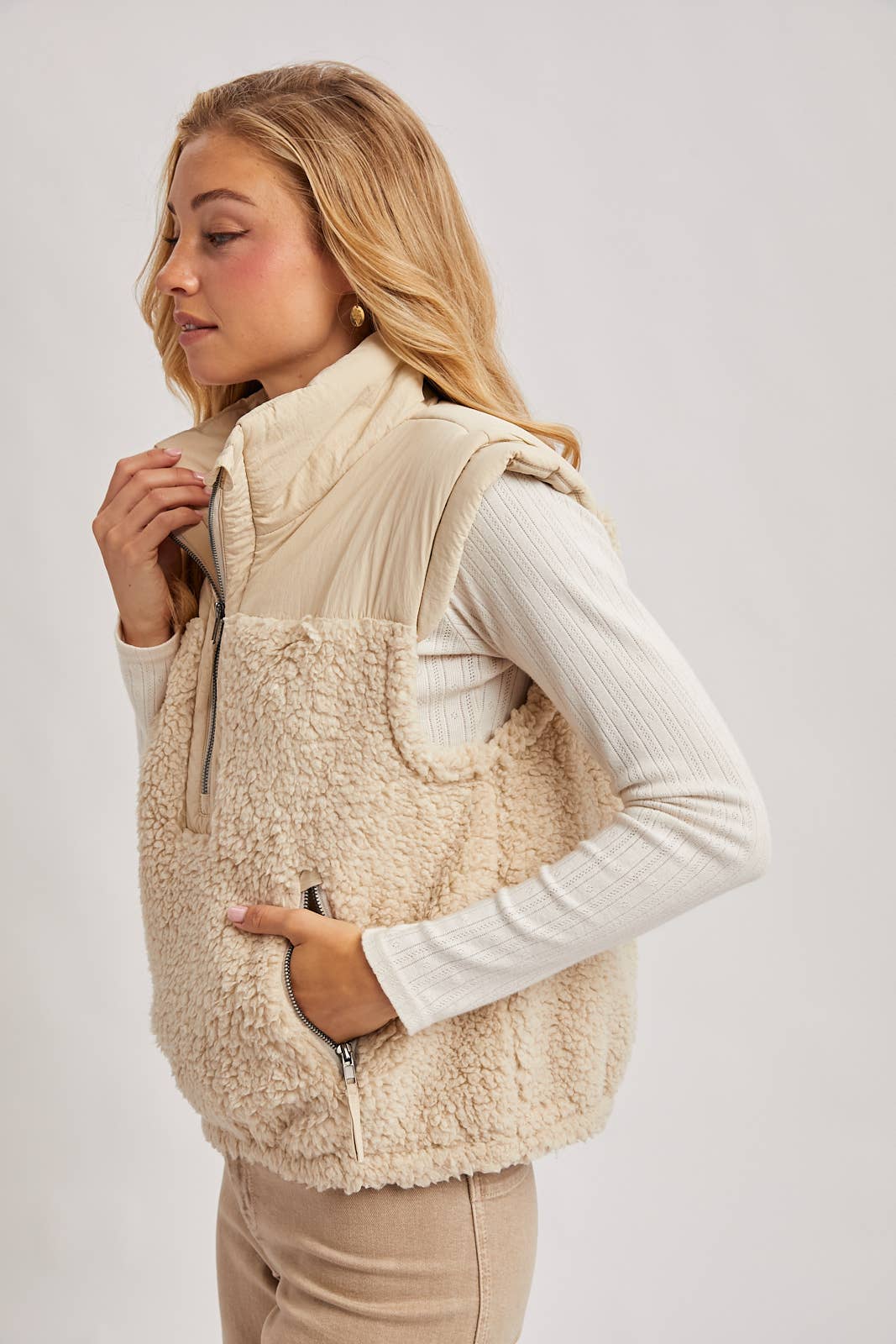 The Rayel Sherpa Vest
