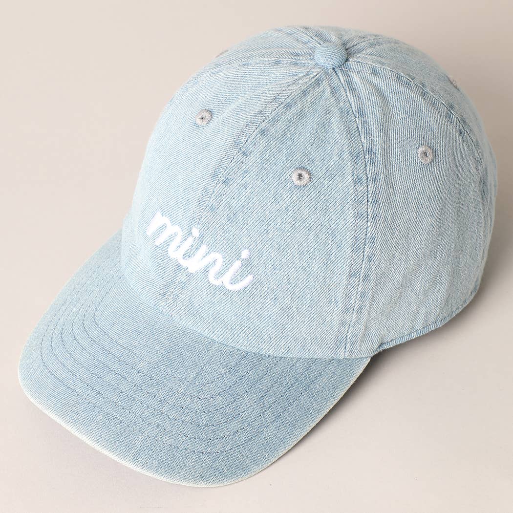 Mini Denim Cap