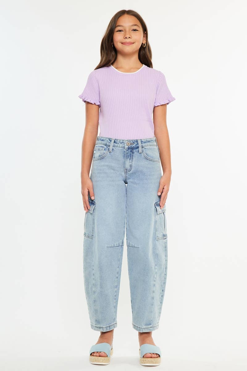 YOUTH LOW SLUNG HORSESHOE FIT JEAN