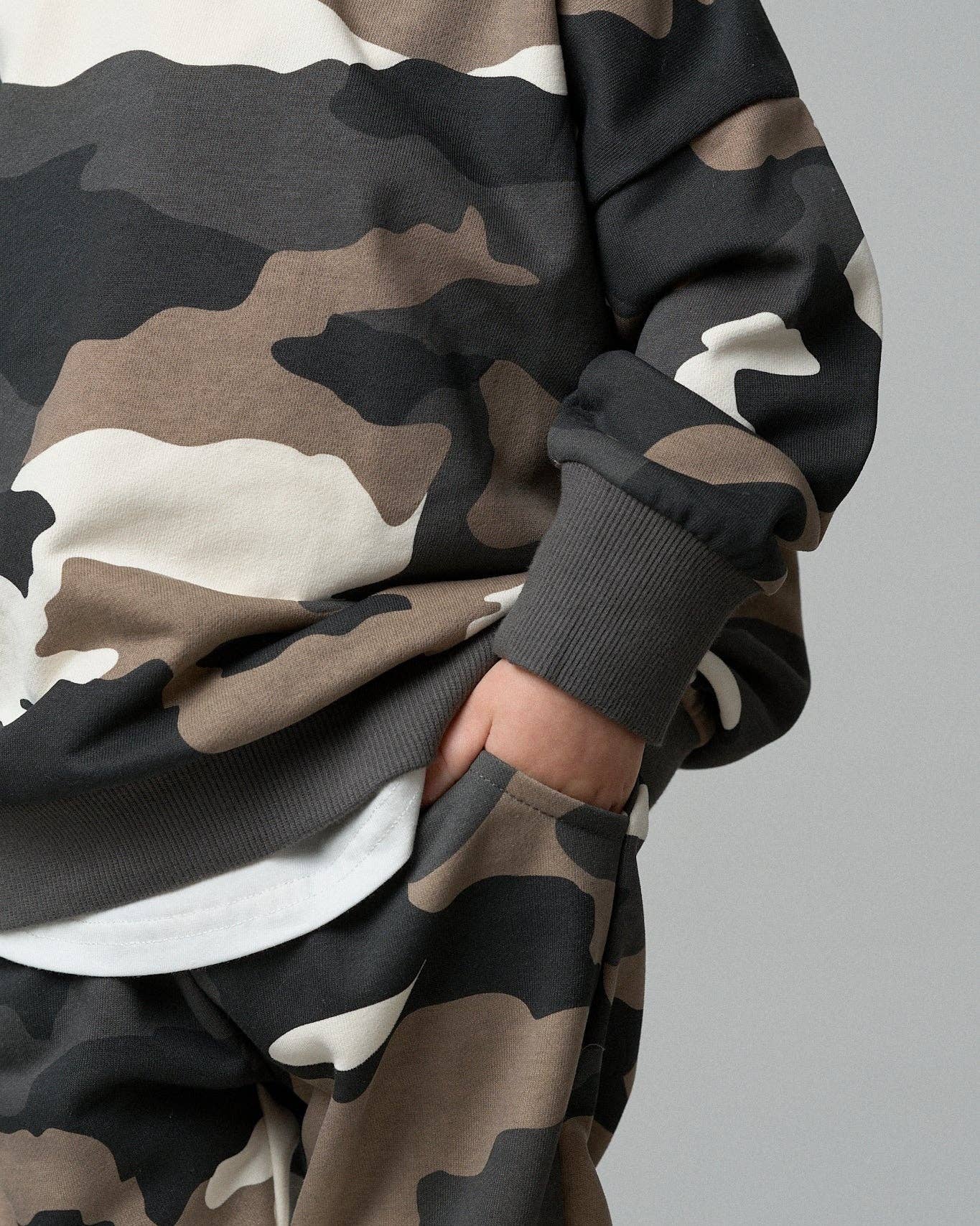 LB Camo Crewneck