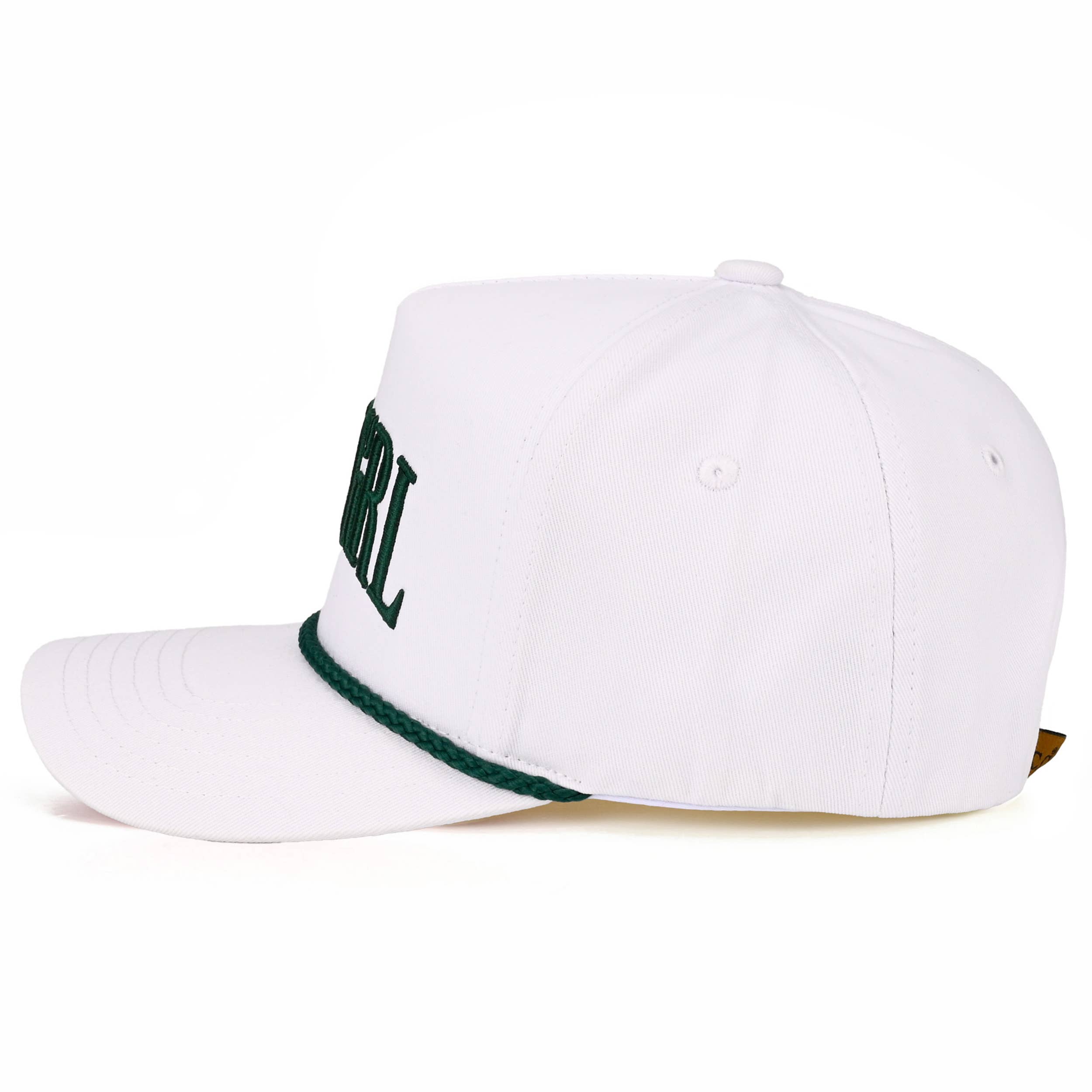 C.C GOLFGRL Letter Embroidered on Two Tone Trucker Hat