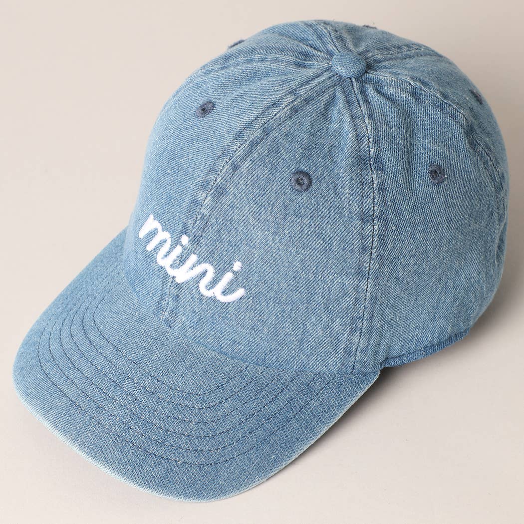 Mini Denim Cap