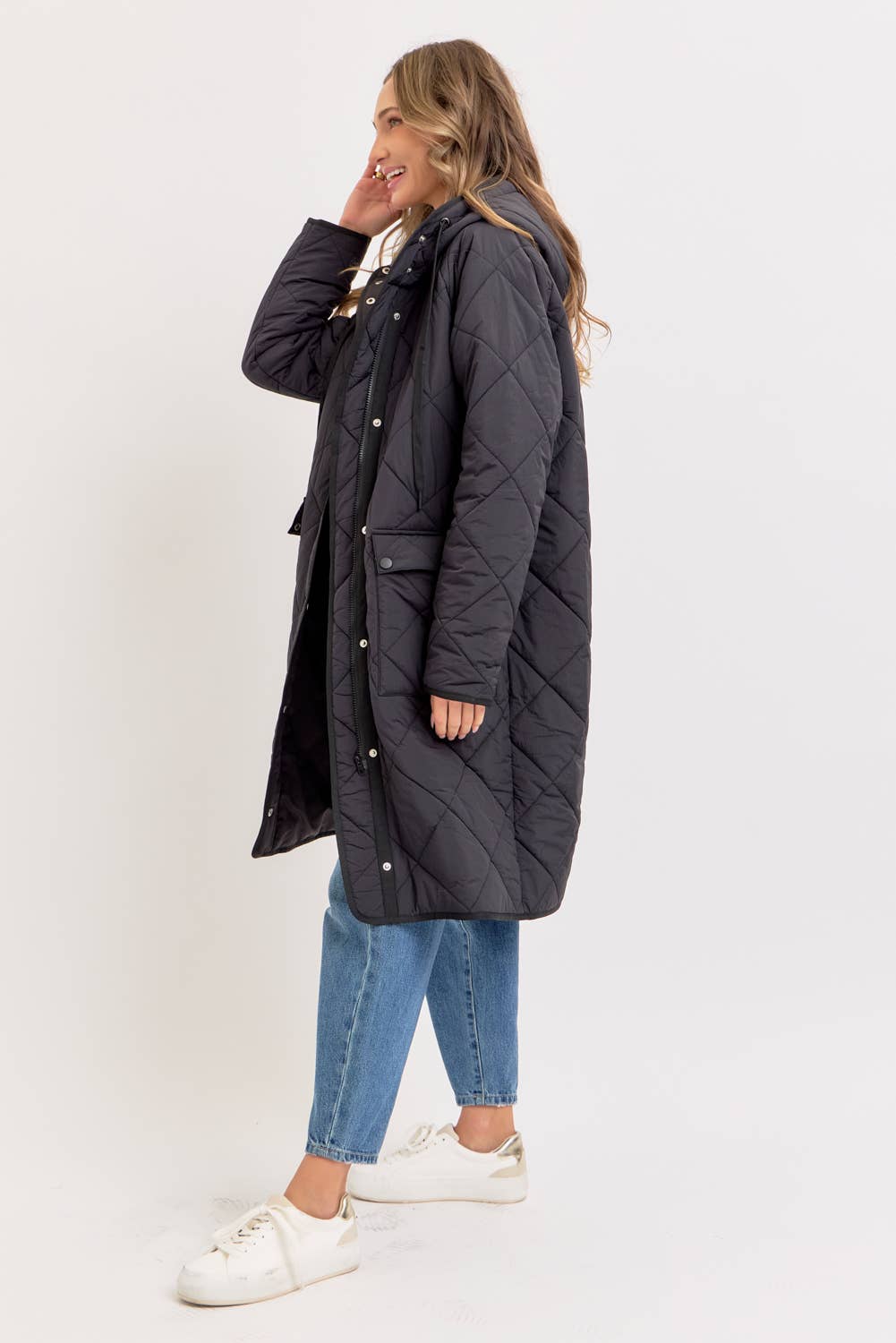 THE PAISLEY PUFFER QUILTED COAT/JACKET