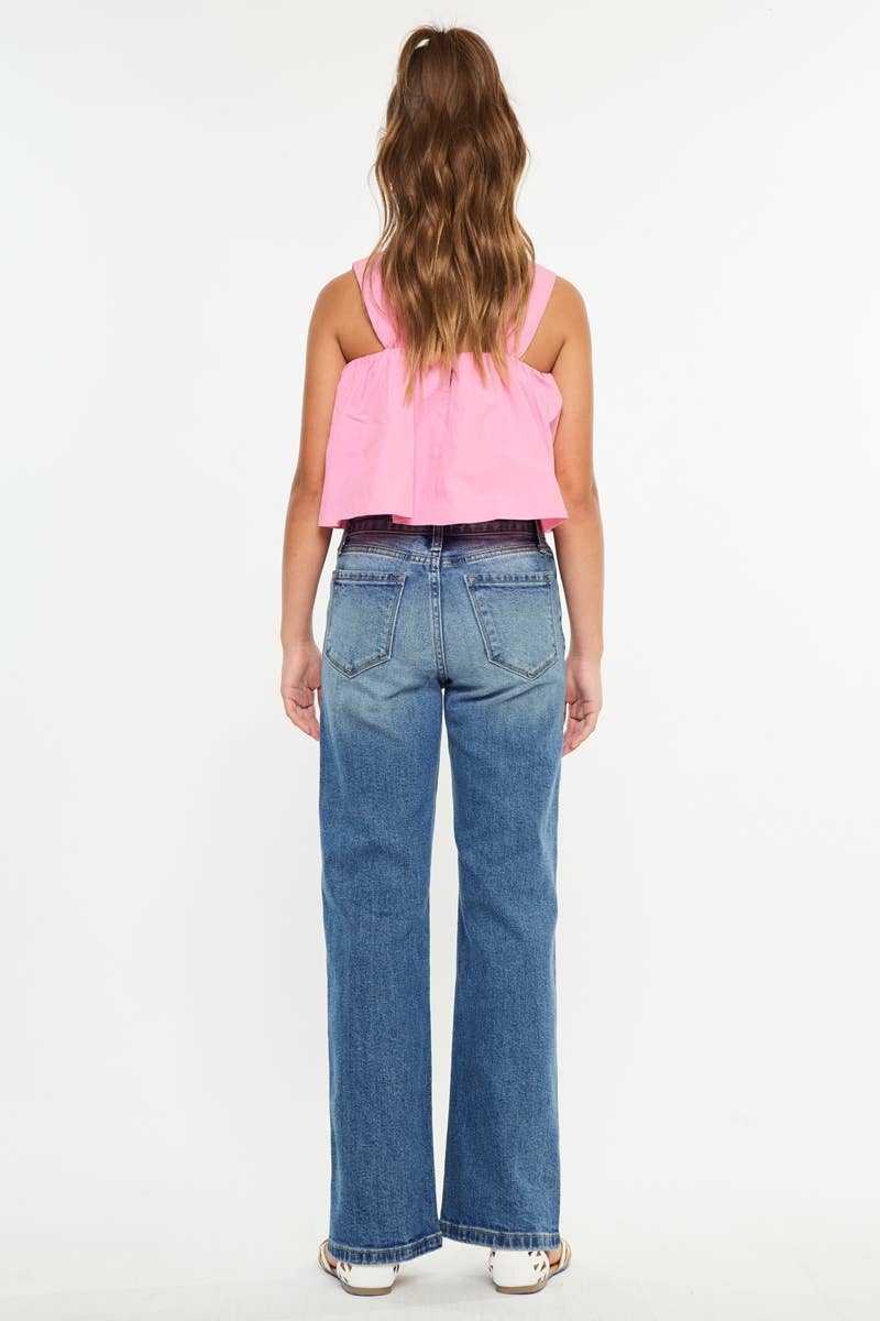 YOUTH HIGH RISE 90’S FLARE JEANS
