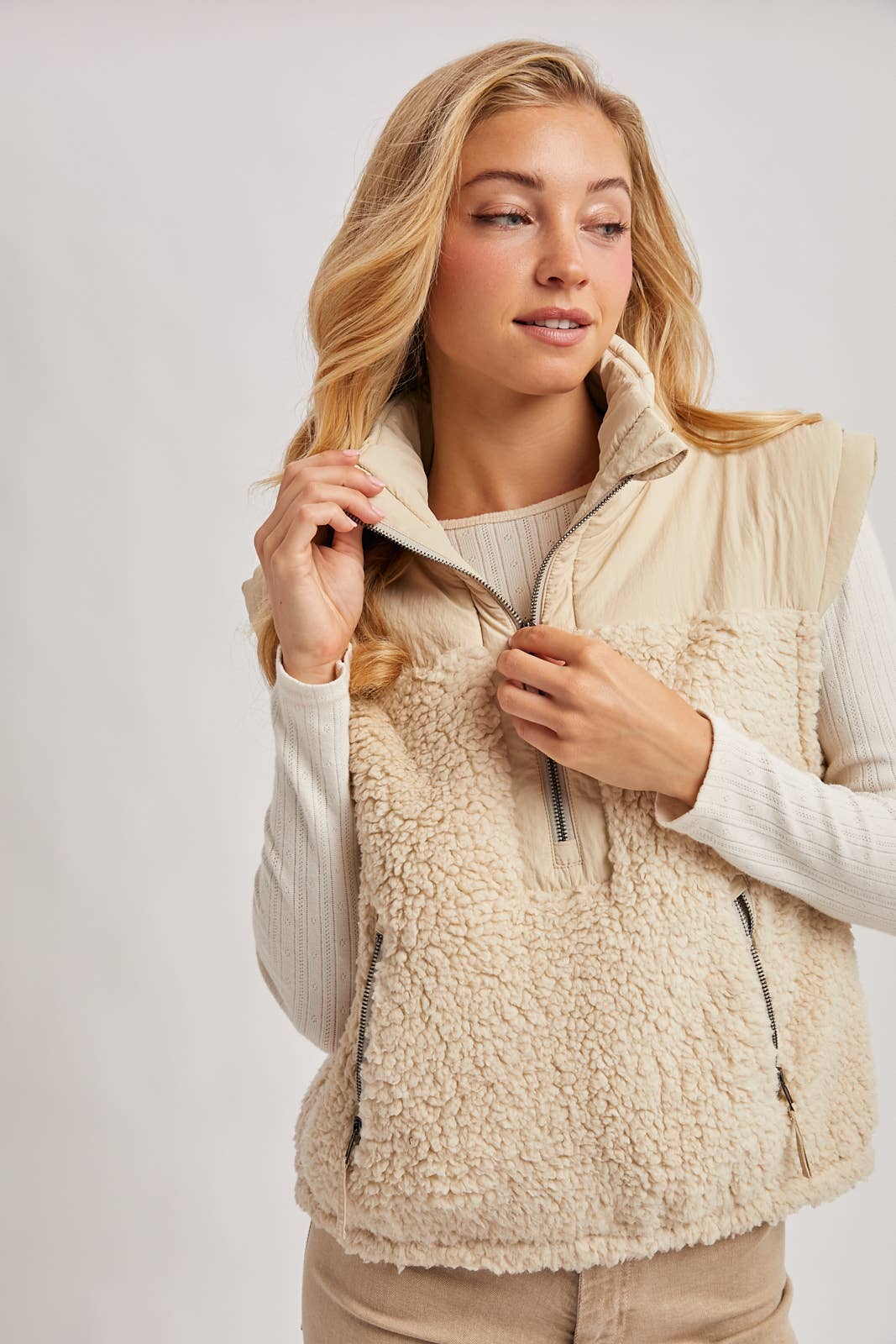 The Rayel Sherpa Vest