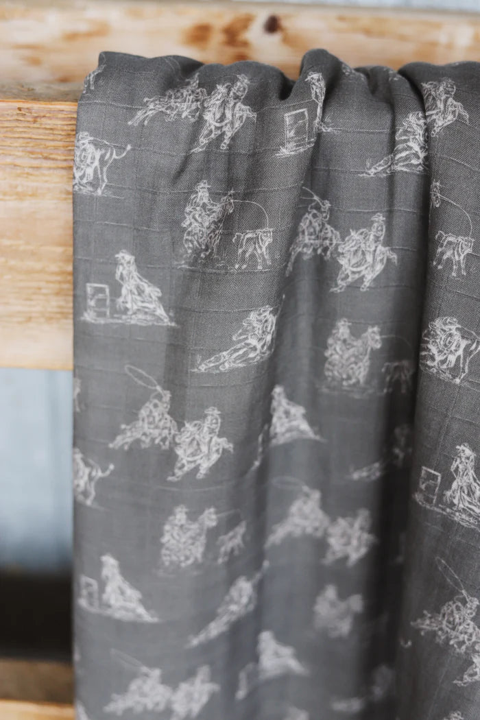 Fast Lane Cotton Muslin Blanket