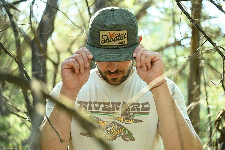 Shootin' Blanks Snapback Rope Hat