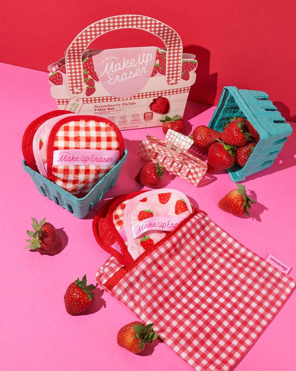 Strawberry Fields 7-Day Set | Limited Edition Makeup Eraser