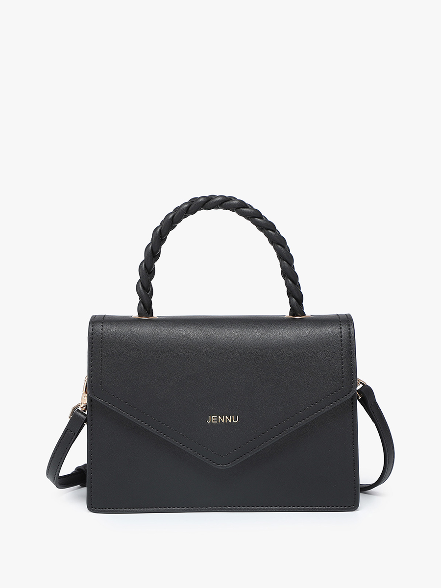 Cairo Braided Crossbody Clutch – Flapover Bag | JN2234