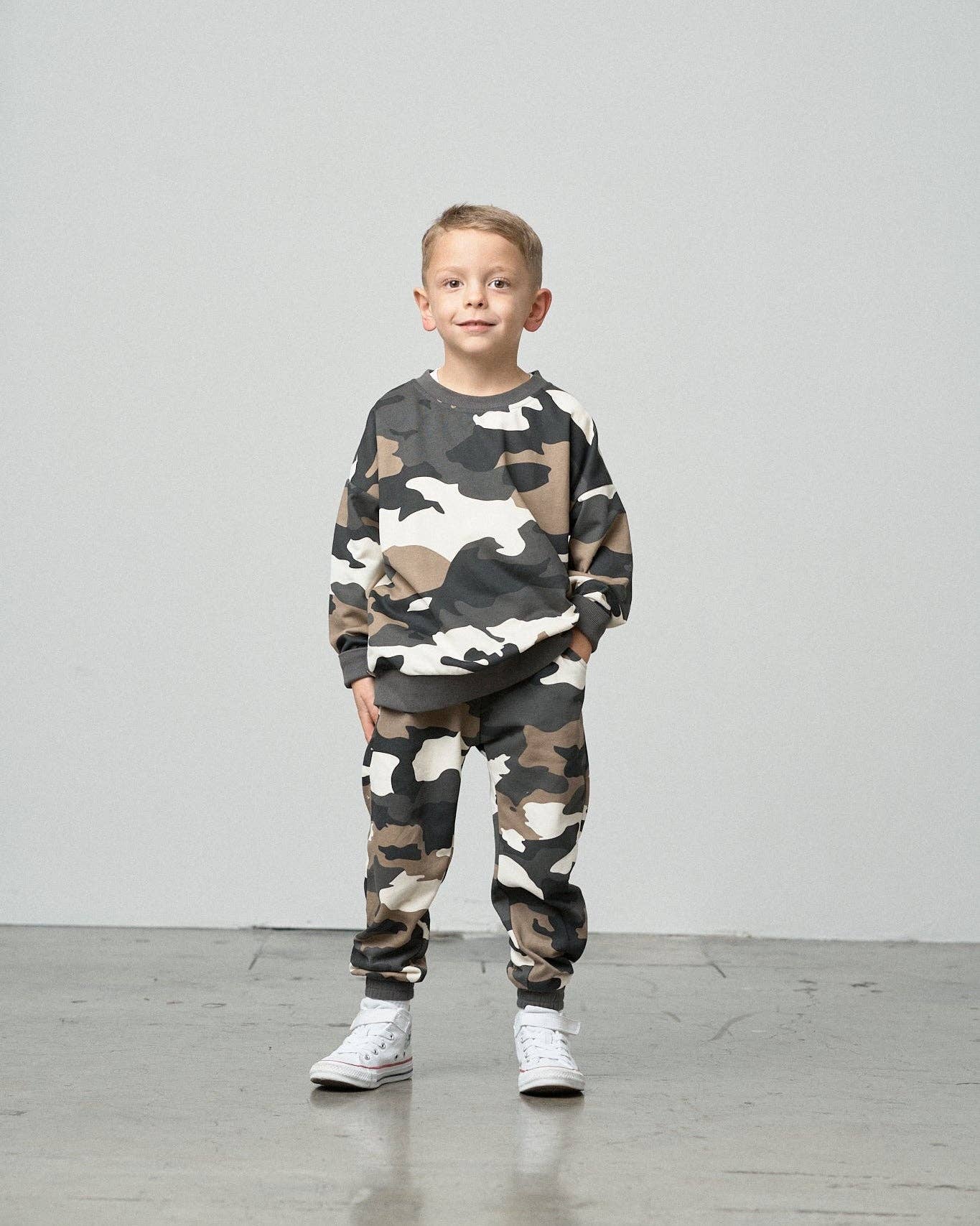 LB Camo Crewneck