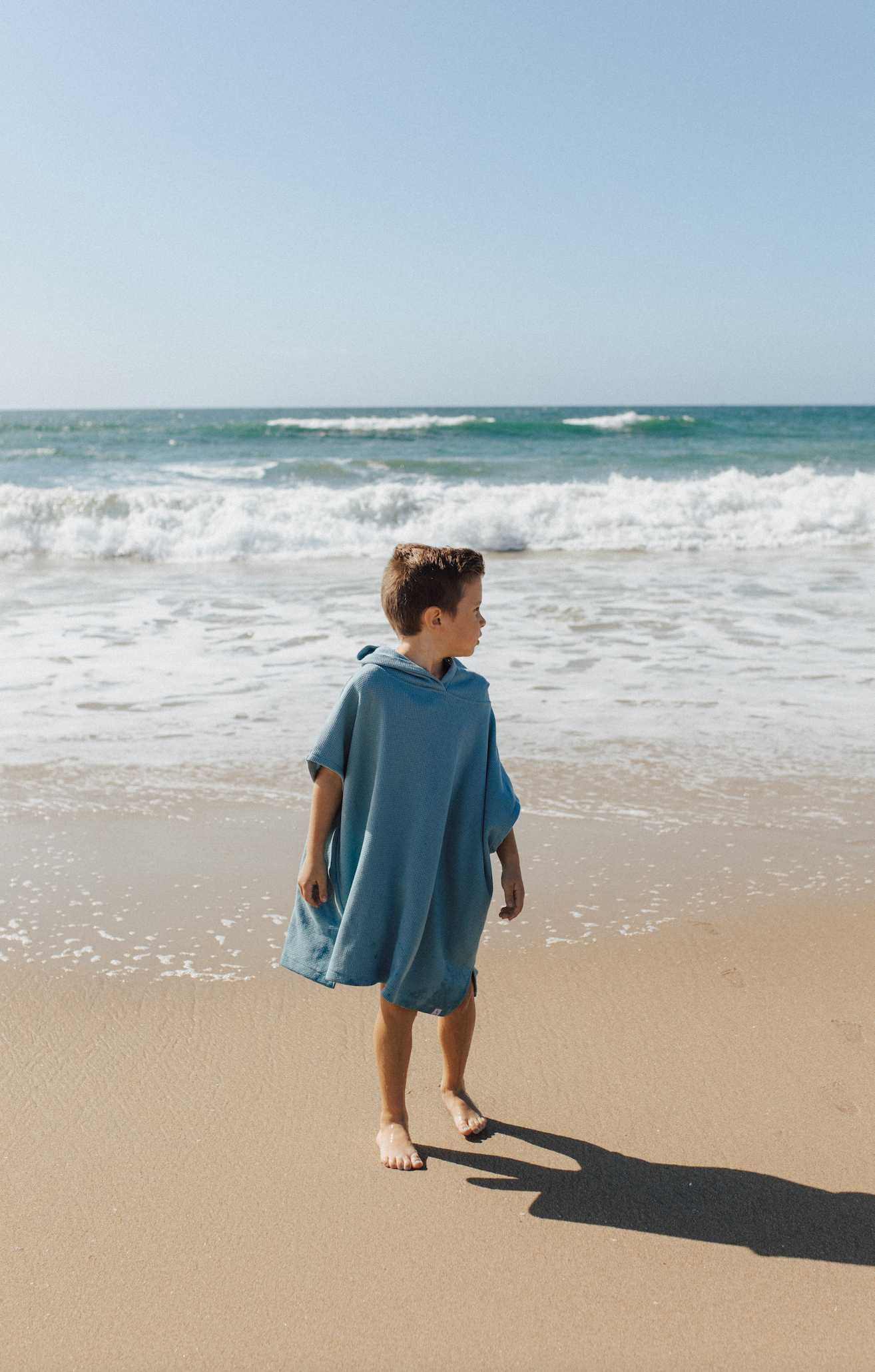 Waffle Beach Poncho