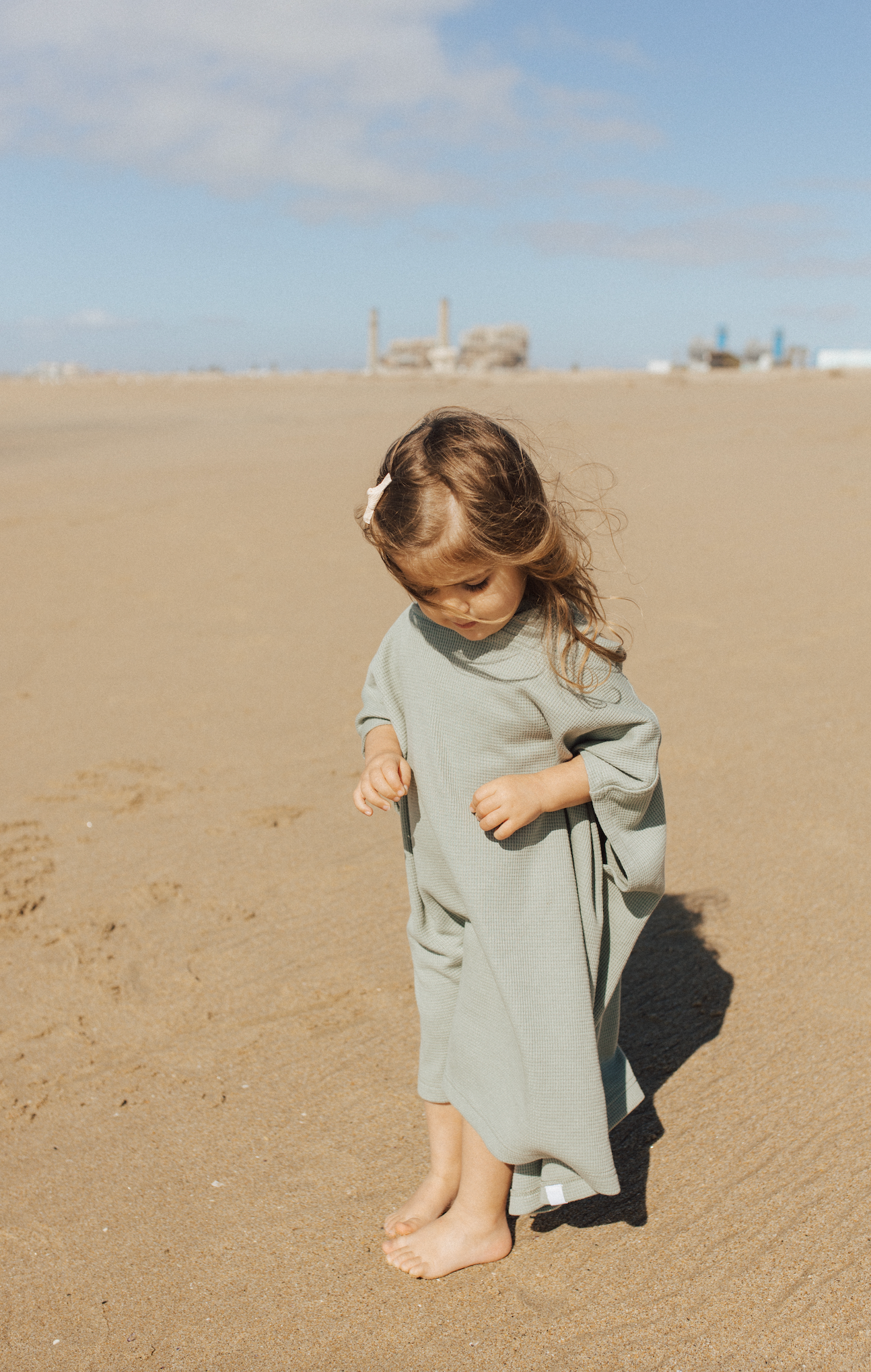Waffle Beach Poncho