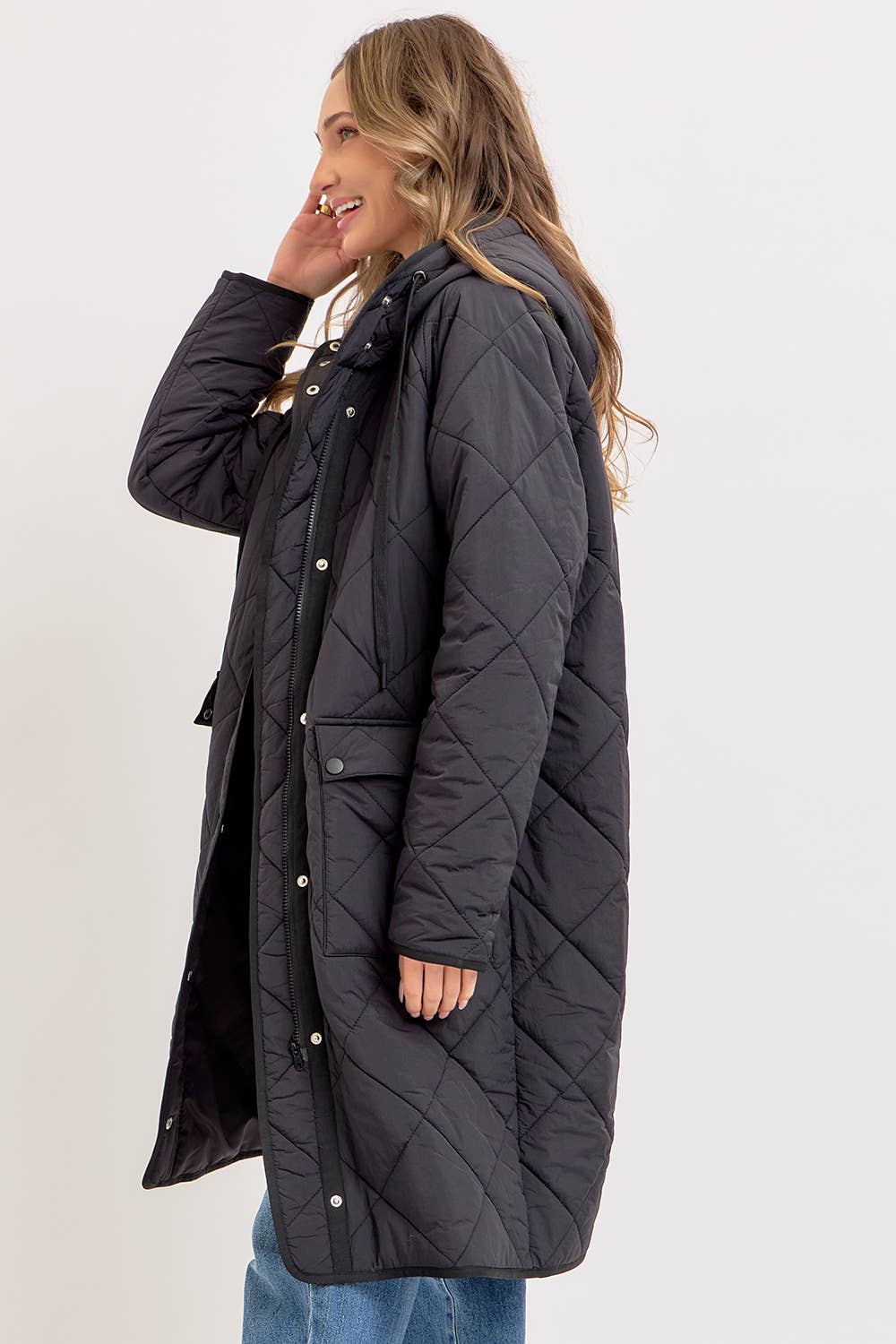 THE PAISLEY PUFFER QUILTED COAT/JACKET