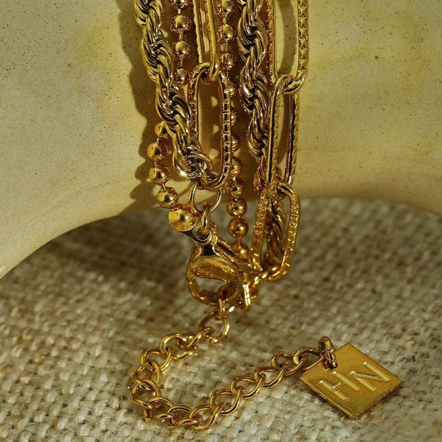 Selene Triple Layer Necklace