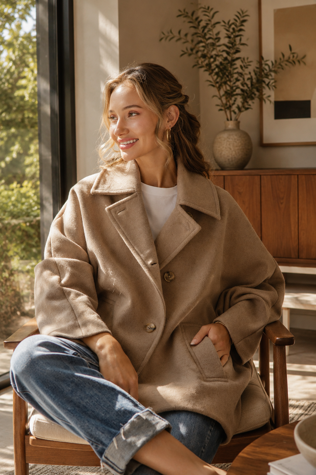 OVERSIZED ROSIE COCOON COAT