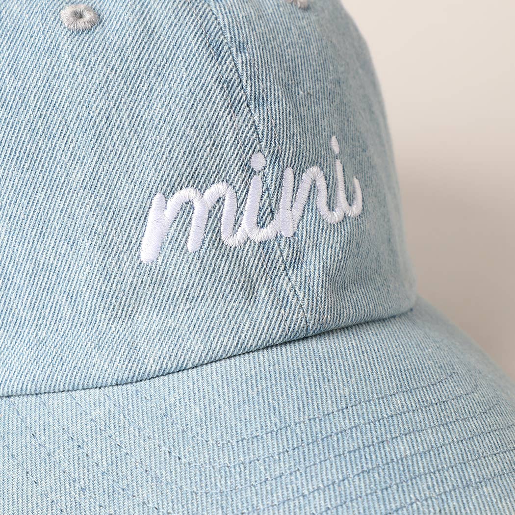 Mini Denim Cap