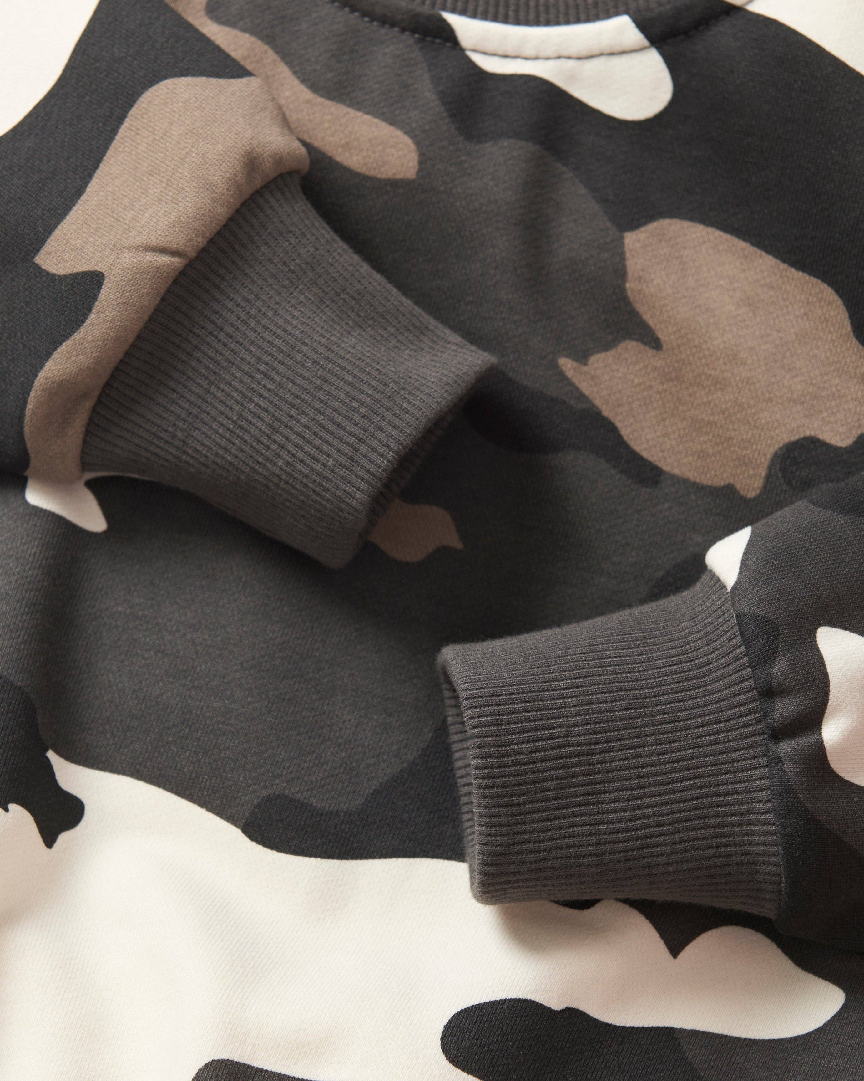 LB Camo Crewneck