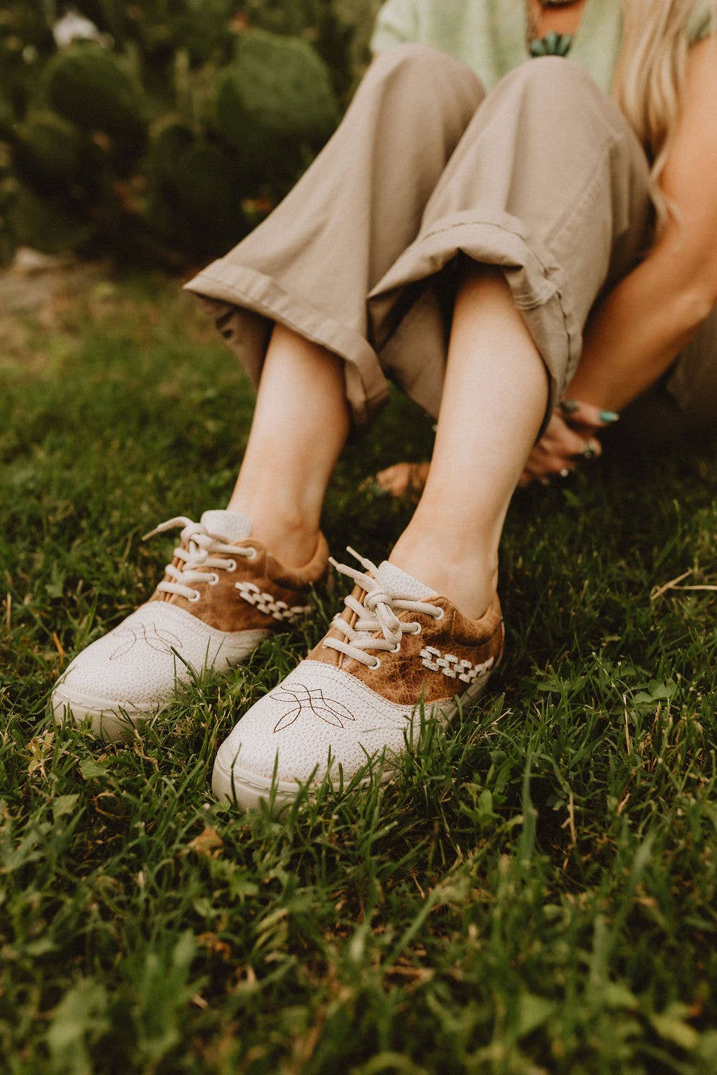 Danielle Leather Tennis Shoe