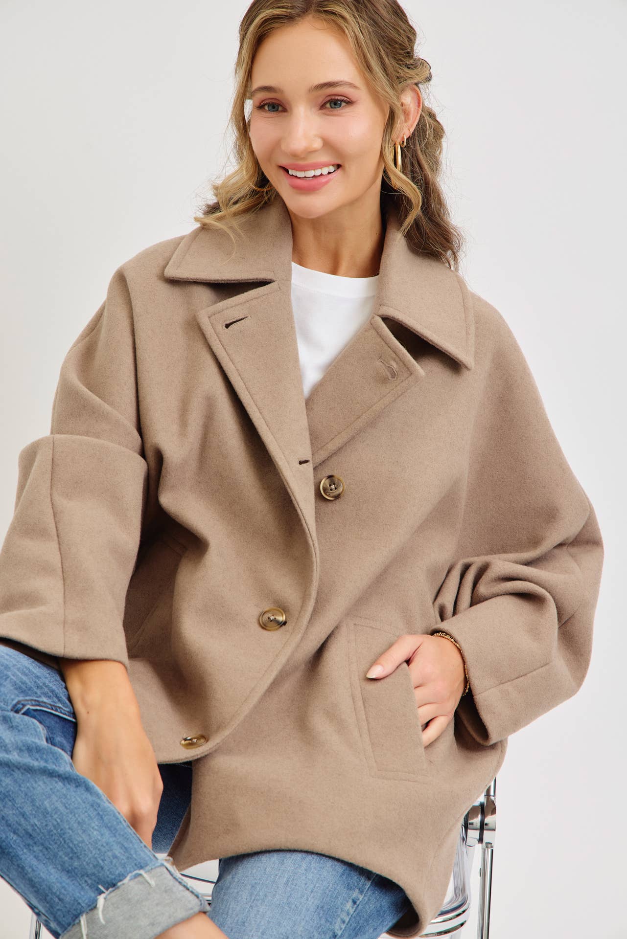 OVERSIZED ROSIE COCOON COAT
