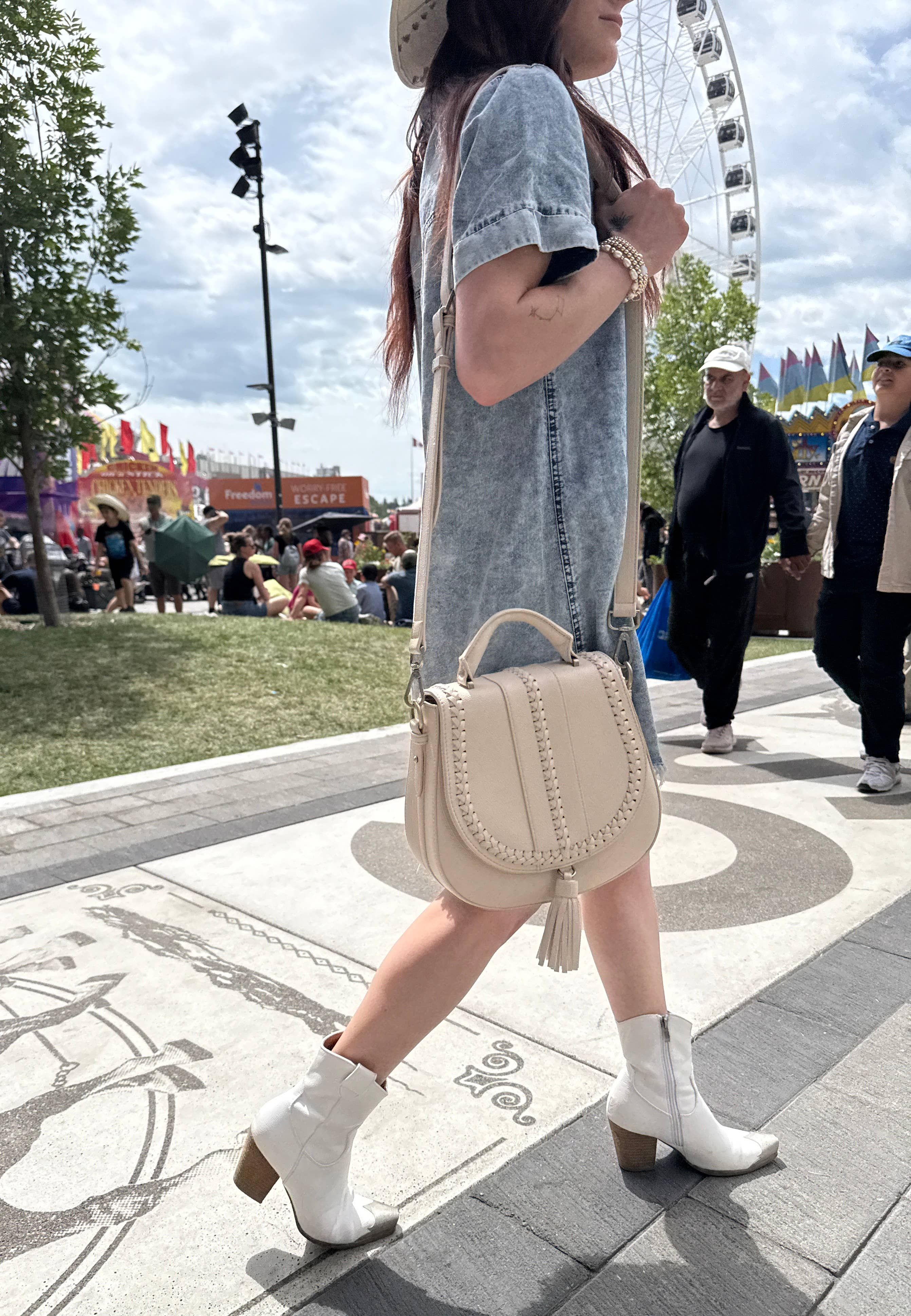 Paloma Saddle Bag - Fawn