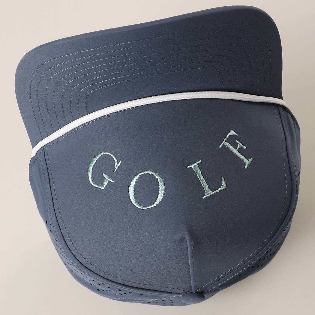 GOLF Upside Down Solid Color Premium Materials Trucker Hat