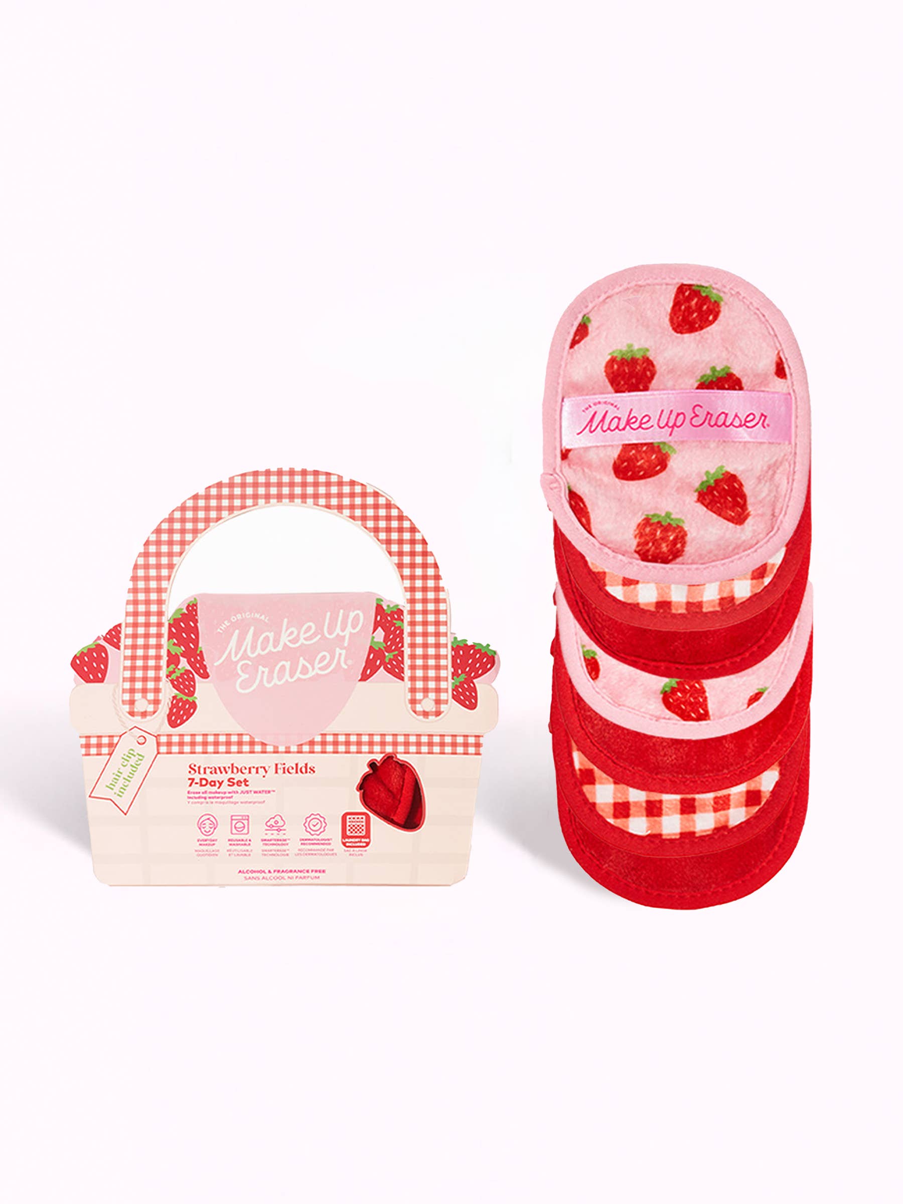 Strawberry Fields 7-Day Set | Limited Edition Makeup Eraser