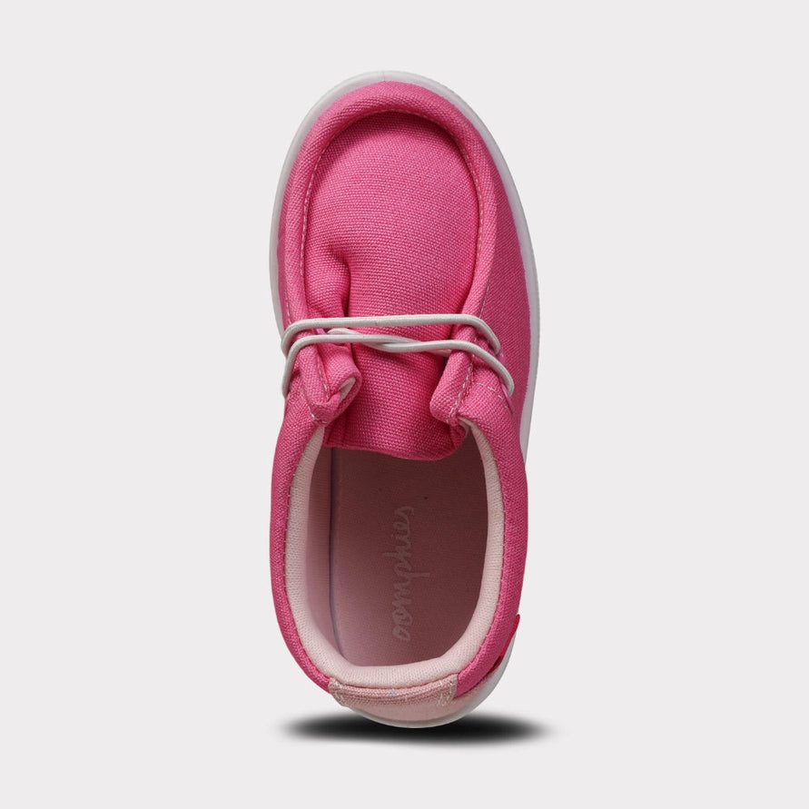 Pink Girls Slip On Shoes