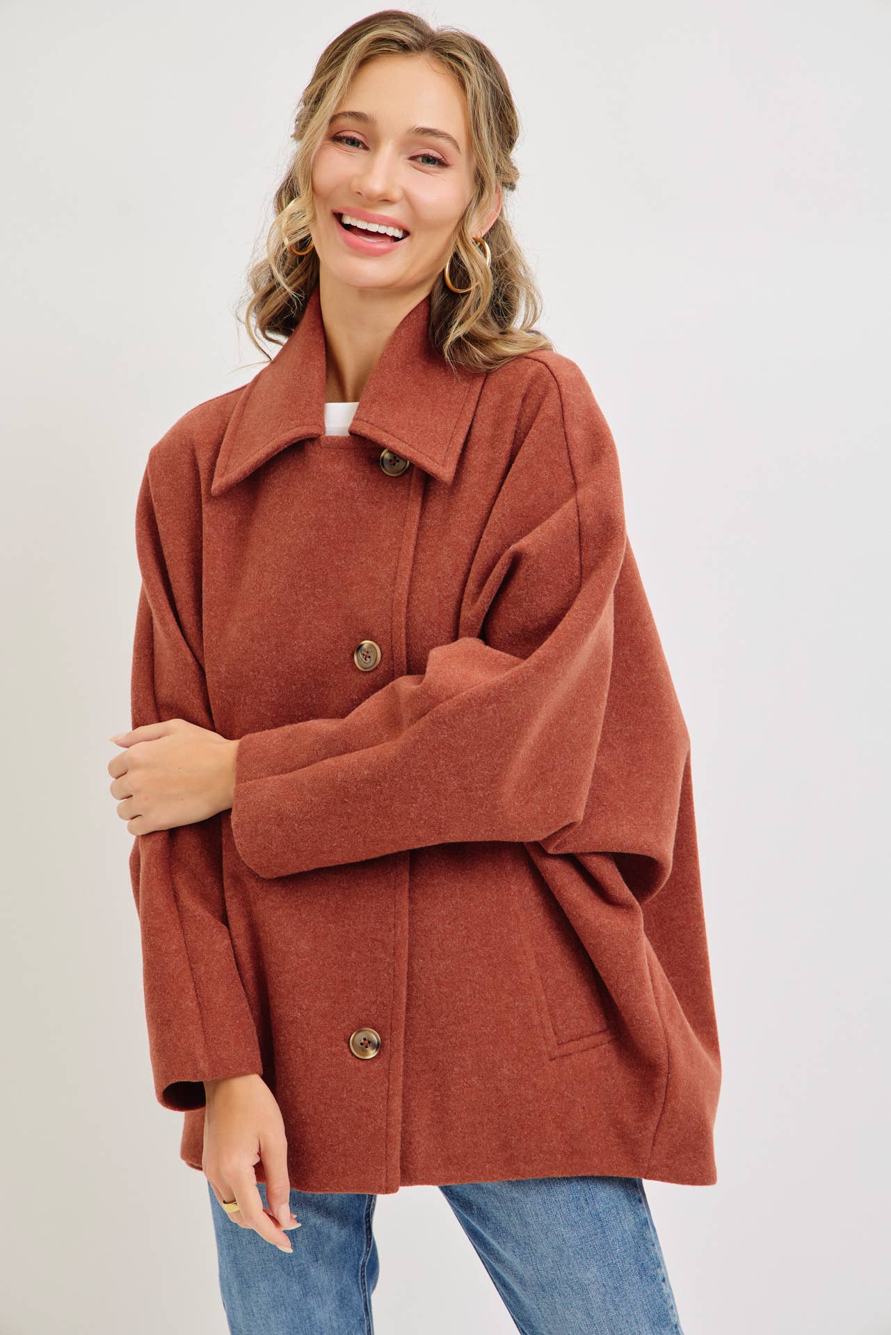 OVERSIZED ROSIE COCOON COAT